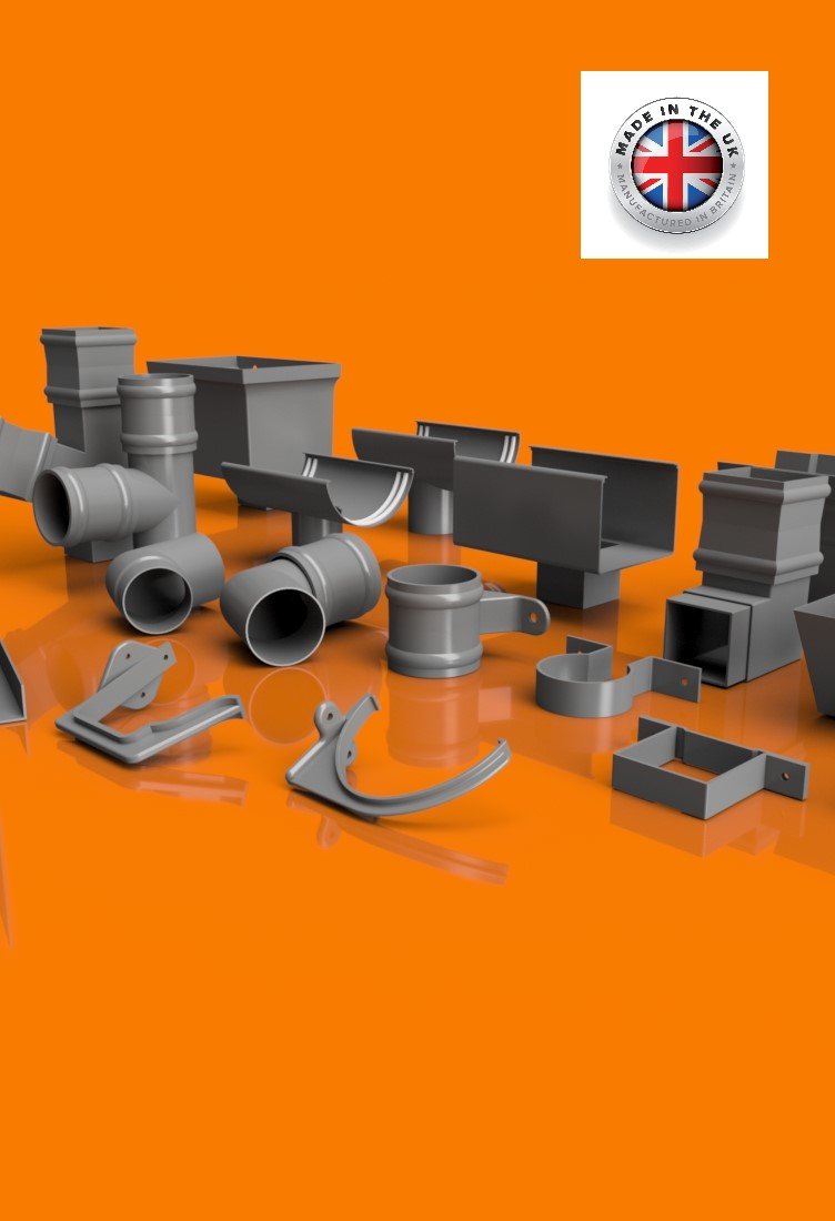 Aluminium Gutters, downpipes, fascia and soffits | ALUGUTTER