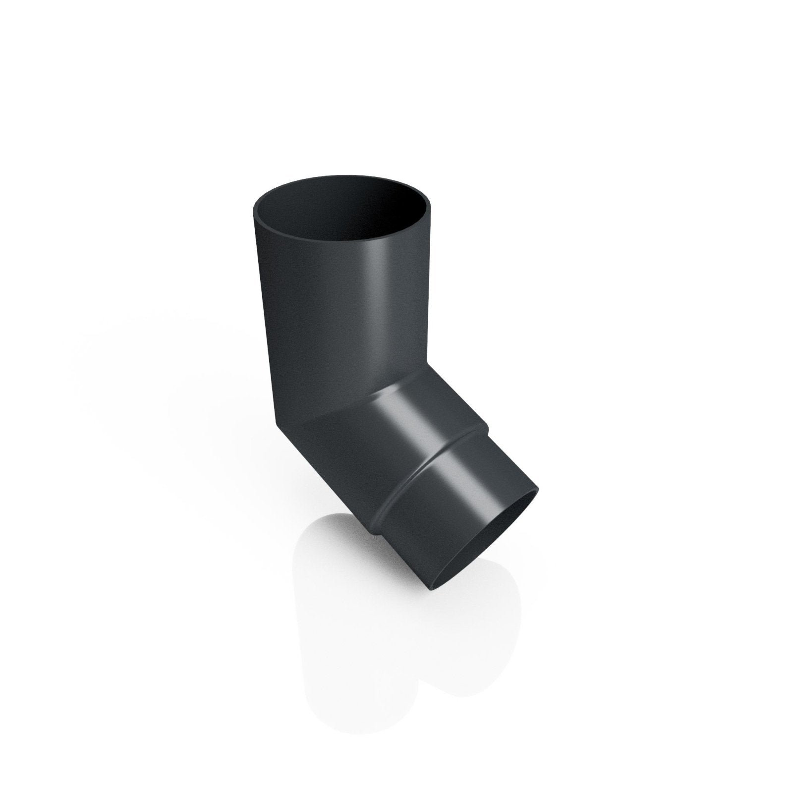 DF637 - FLUSH JOINT DOWNPIPE BEND - 92.5 DEG - 63mm DIA - Alugutter