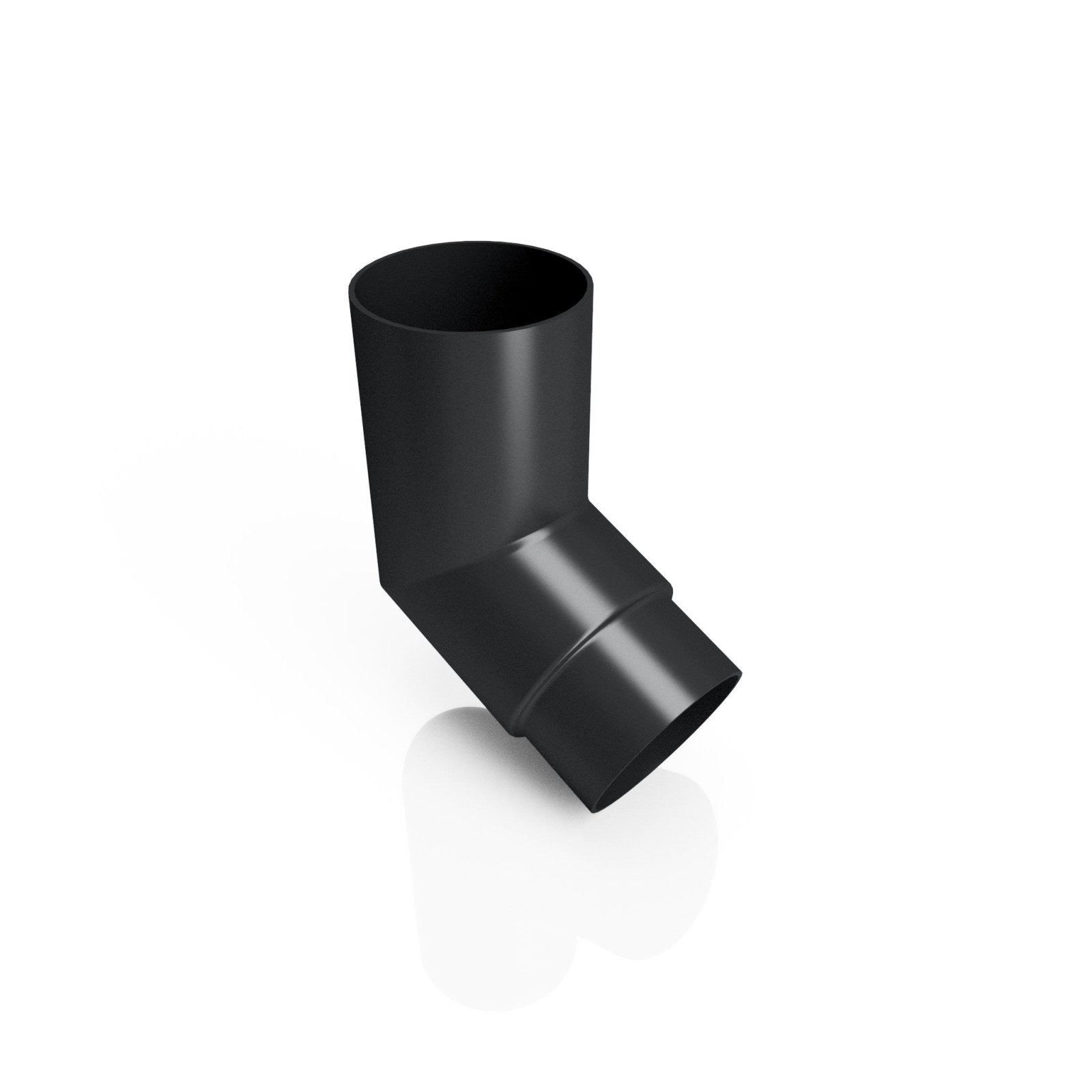DF637 - FLUSH JOINT DOWNPIPE BEND - 92.5 DEG - 63mm DIA - Alugutter