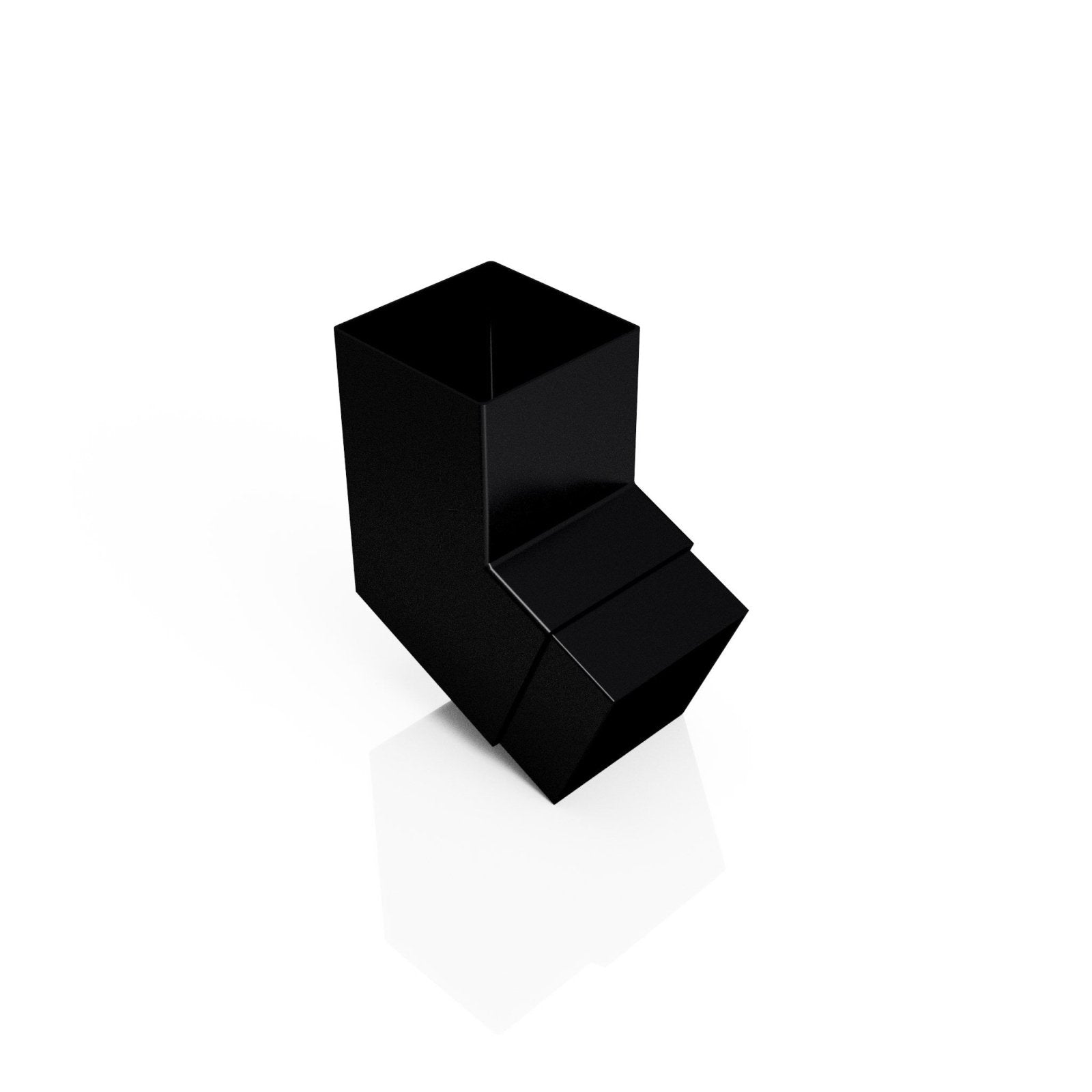 DF727 - FLUSH JOINT BEND - 112.5 DEG - 72x72mm - Alugutter