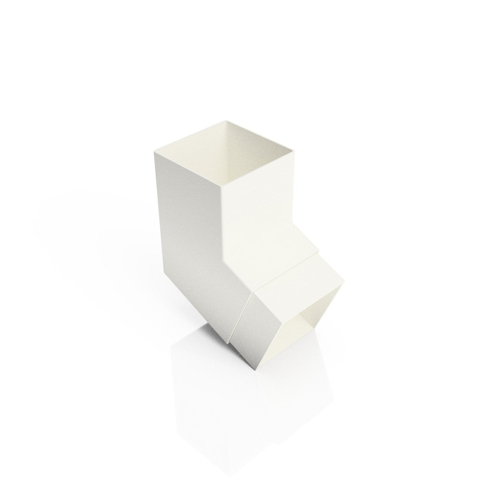 DF727 - FLUSH JOINT BEND - 112.5 DEG - 72x72mm - Alugutter