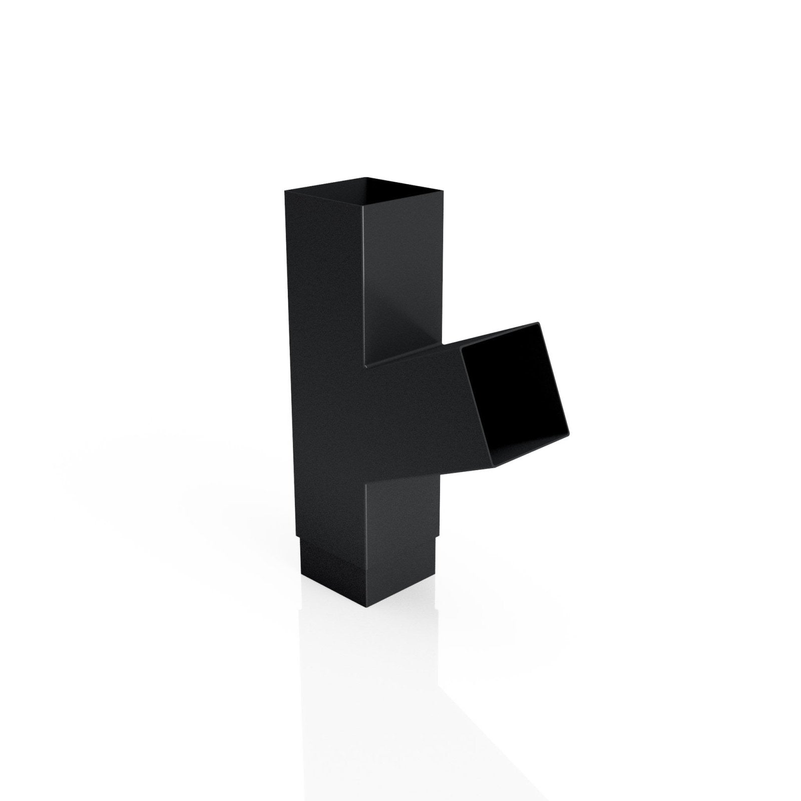 DF729 - FLUSH JOINT BRANCH - 112.5 DEG - 72x72mm - Alugutter