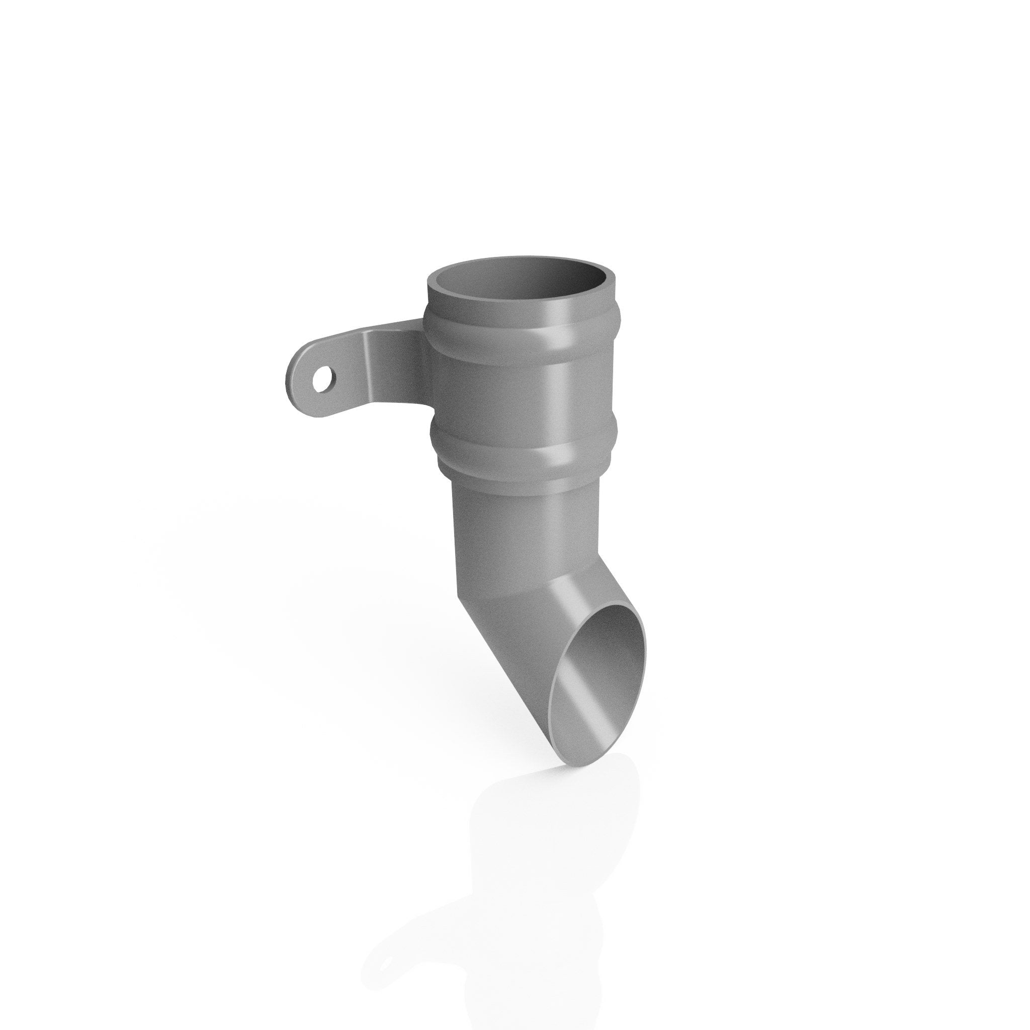 DT6311 - TRADITIONAL ALUMINIUM DOWNPIPE SHOE - 63mm DIA