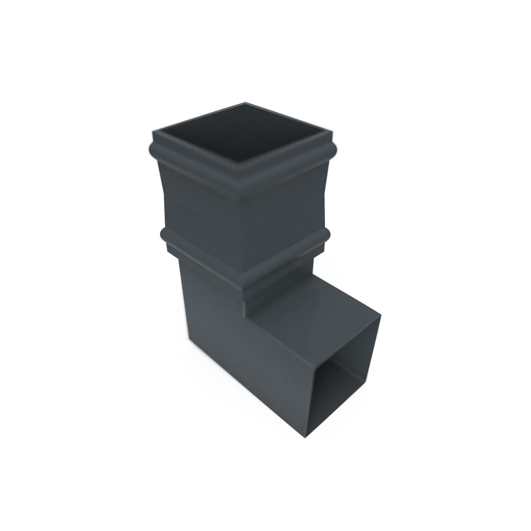 DT726 - TRADITIONAL BEND - 92.5 DEG - 72x72mm - Alugutter