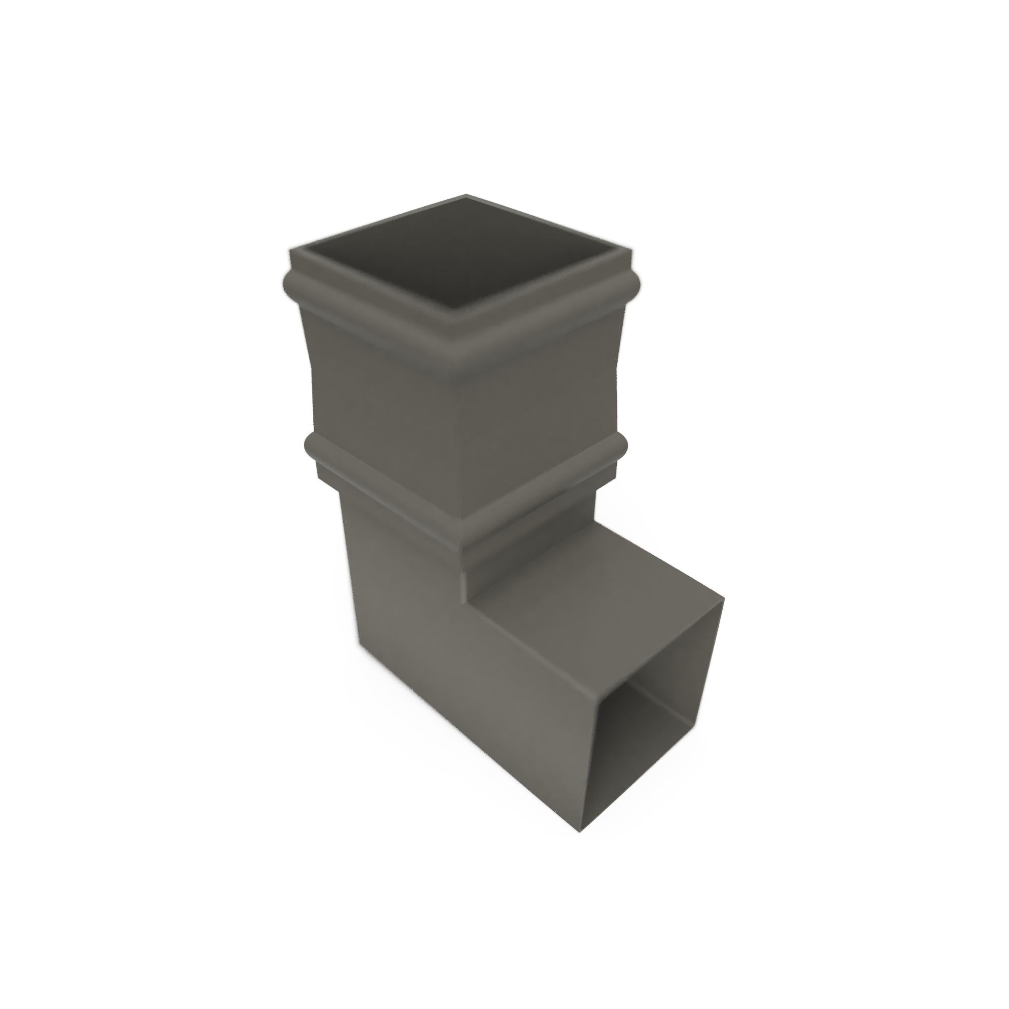 DT726 - TRADITIONAL BEND - 92.5 DEG - 72x72mm - Alugutter