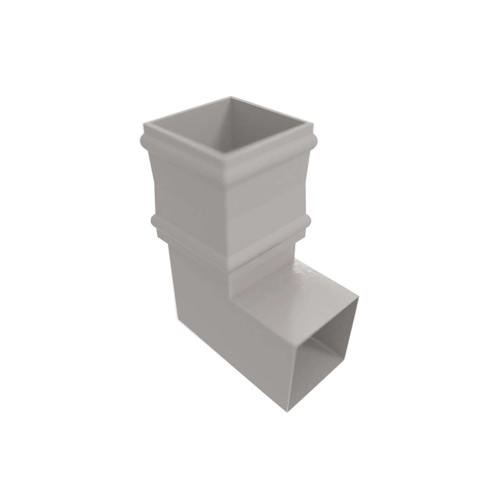 DT726 - TRADITIONAL BEND - 92.5 DEG - 72x72mm - Alugutter