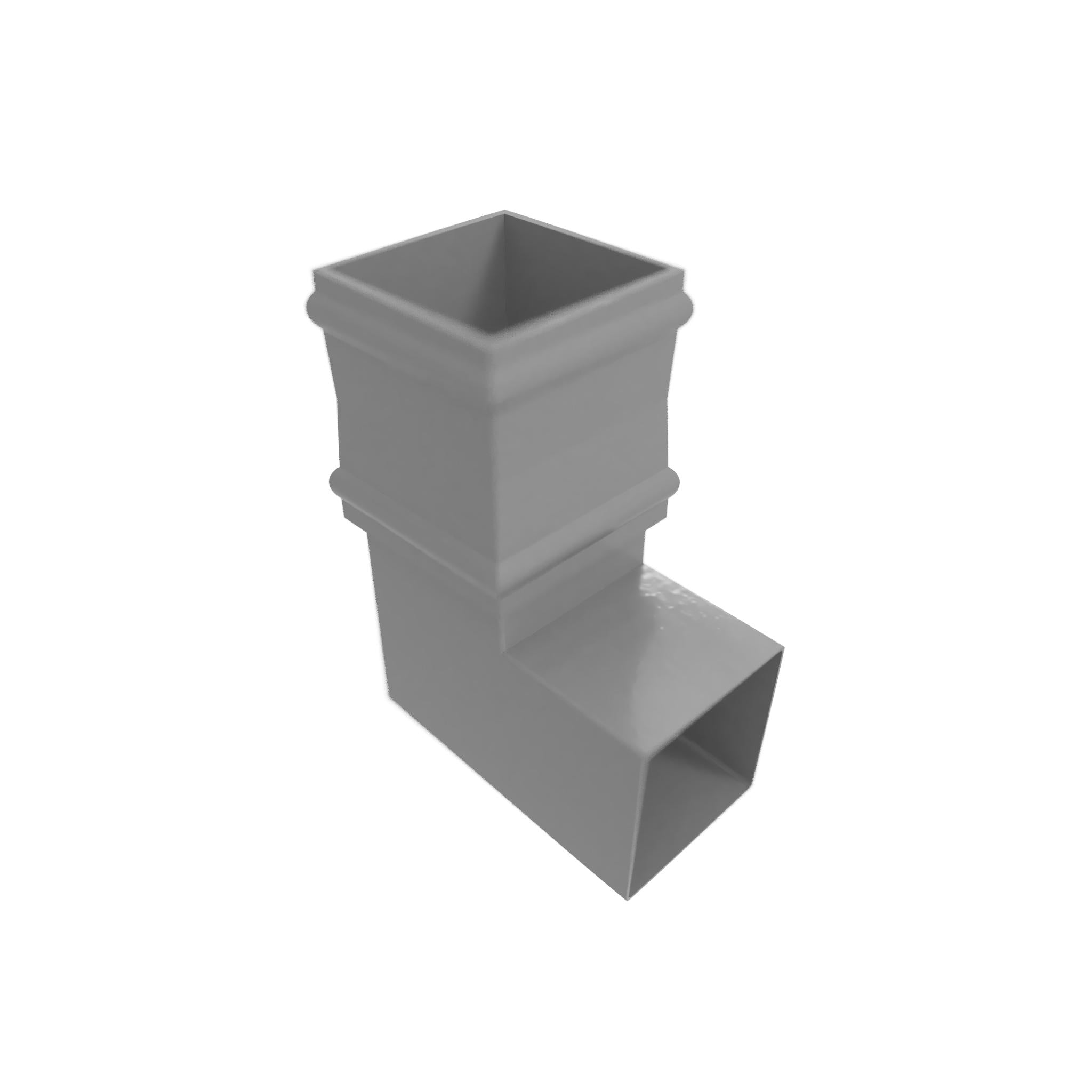 DT726 - TRADITIONAL BEND - 92.5 DEG - 72x72mm - Alugutter