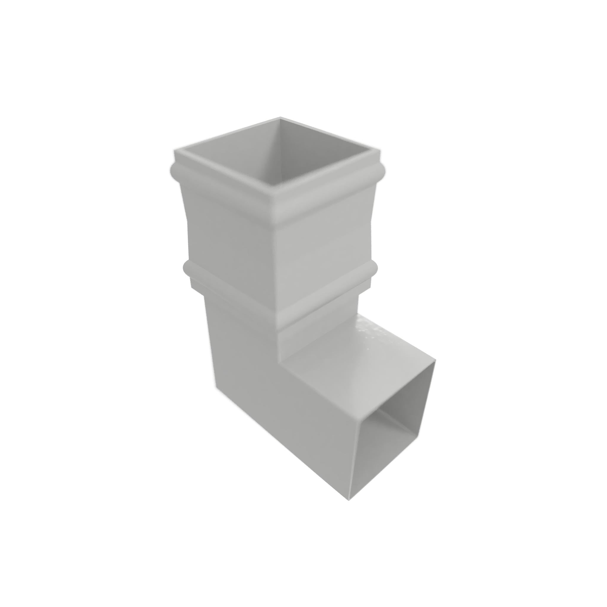 DT726 - TRADITIONAL BEND - 92.5 DEG - 72x72mm - Alugutter