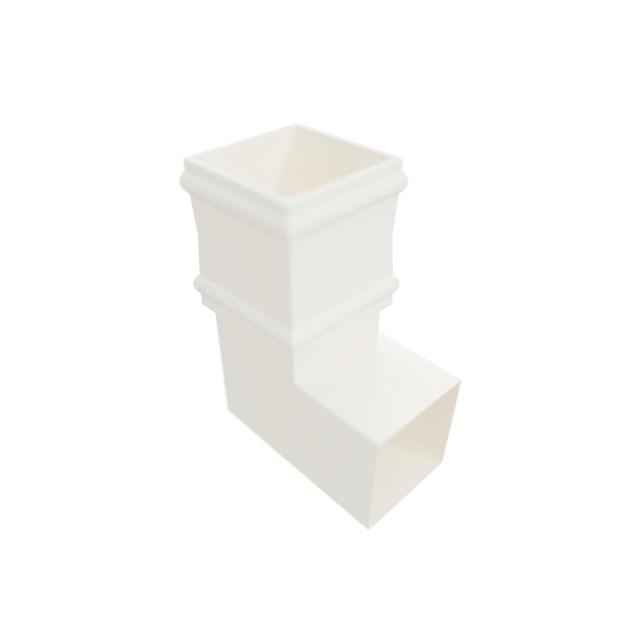 DT726 - TRADITIONAL BEND - 92.5 DEG - 72x72mm - Alugutter