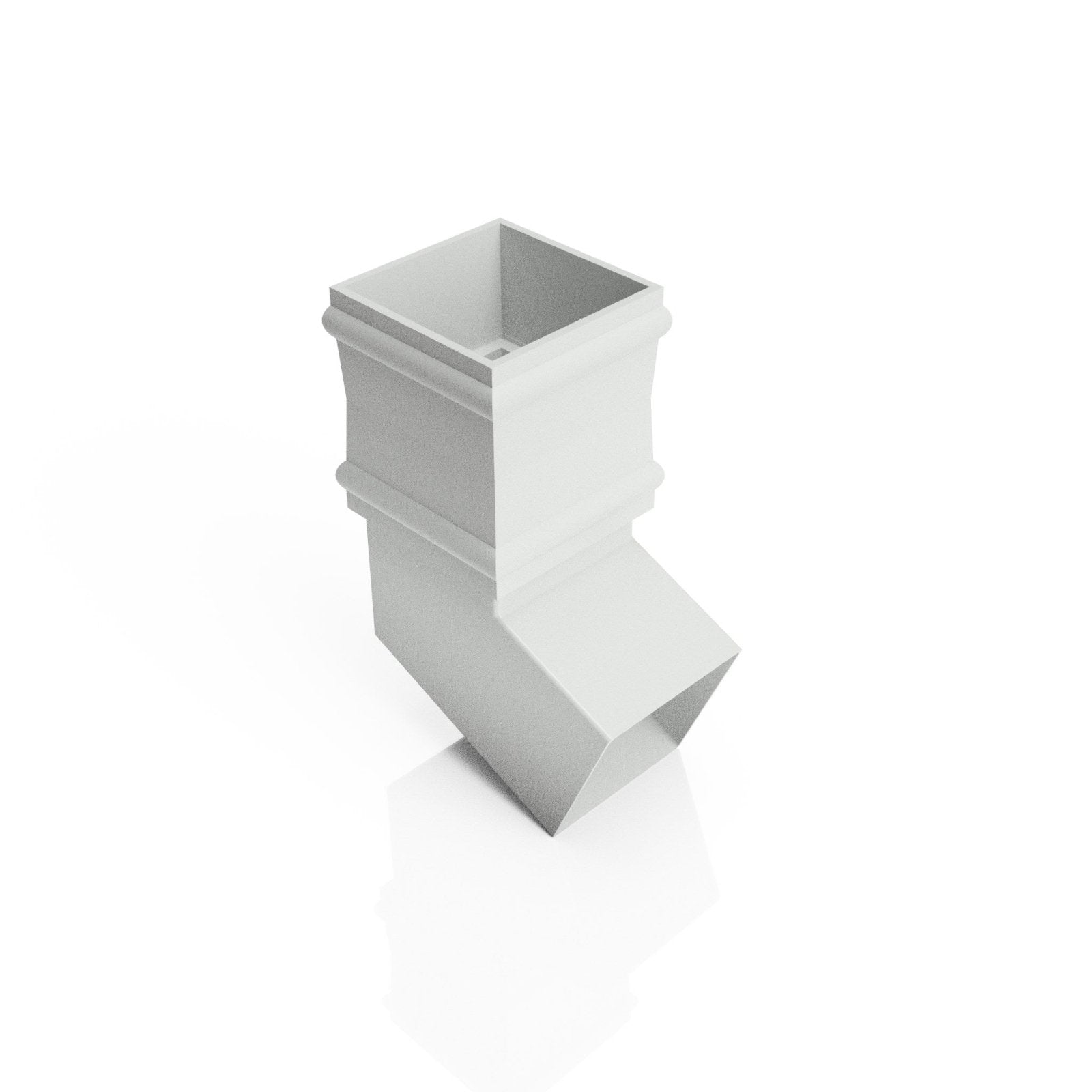 DT727 - TRADITIONAL BEND - 112.5 DEG - 72x72MM - Alugutter