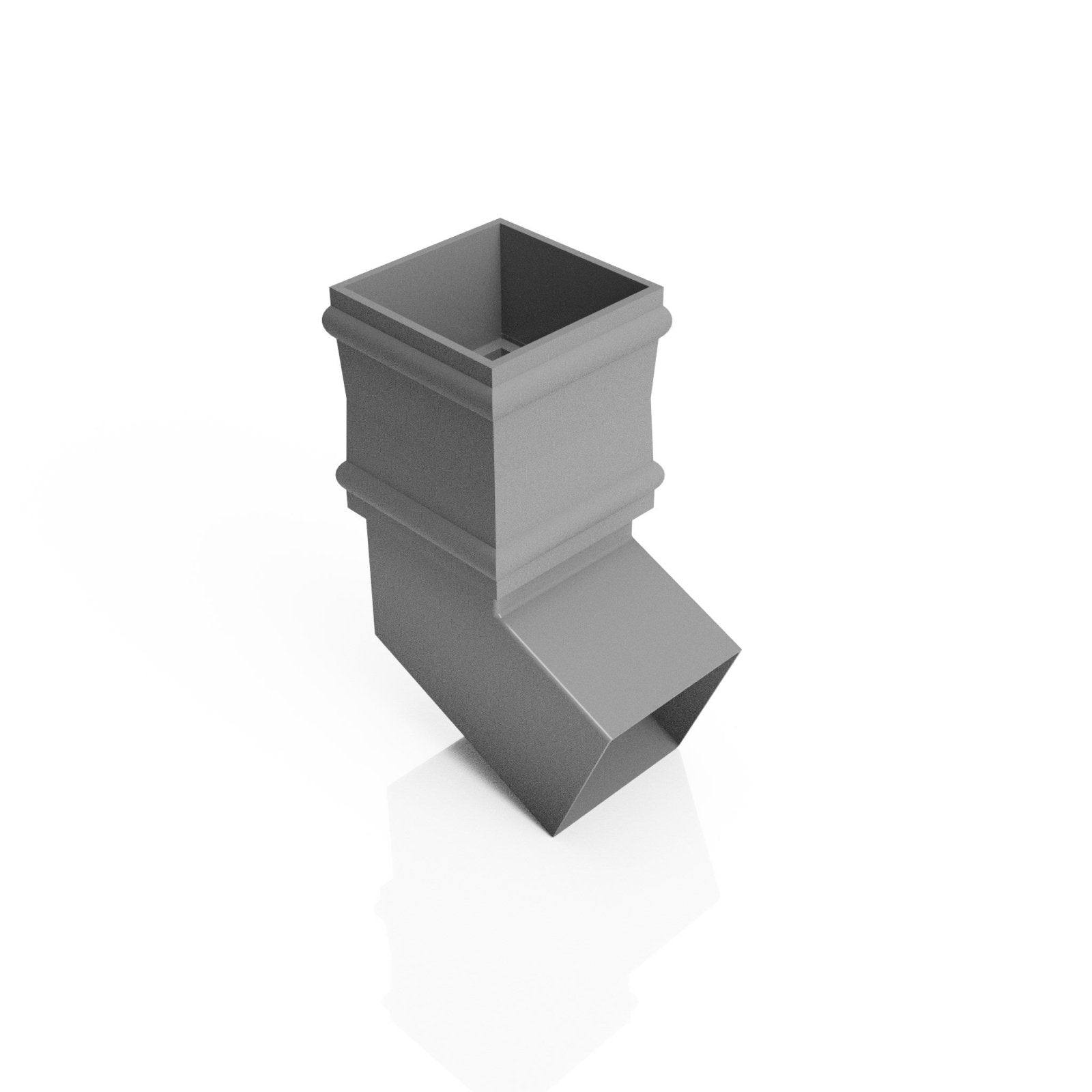 DT727 - TRADITIONAL BEND - 112.5 DEG - 72x72MM - Alugutter