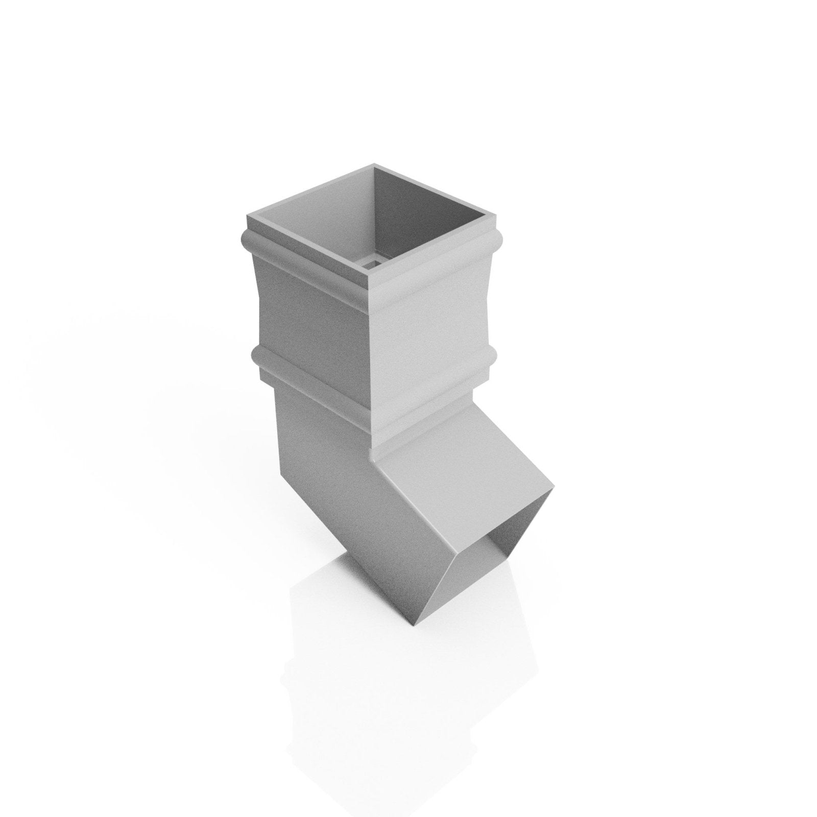 DT727 - TRADITIONAL BEND - 112.5 DEG - 72x72MM - Alugutter