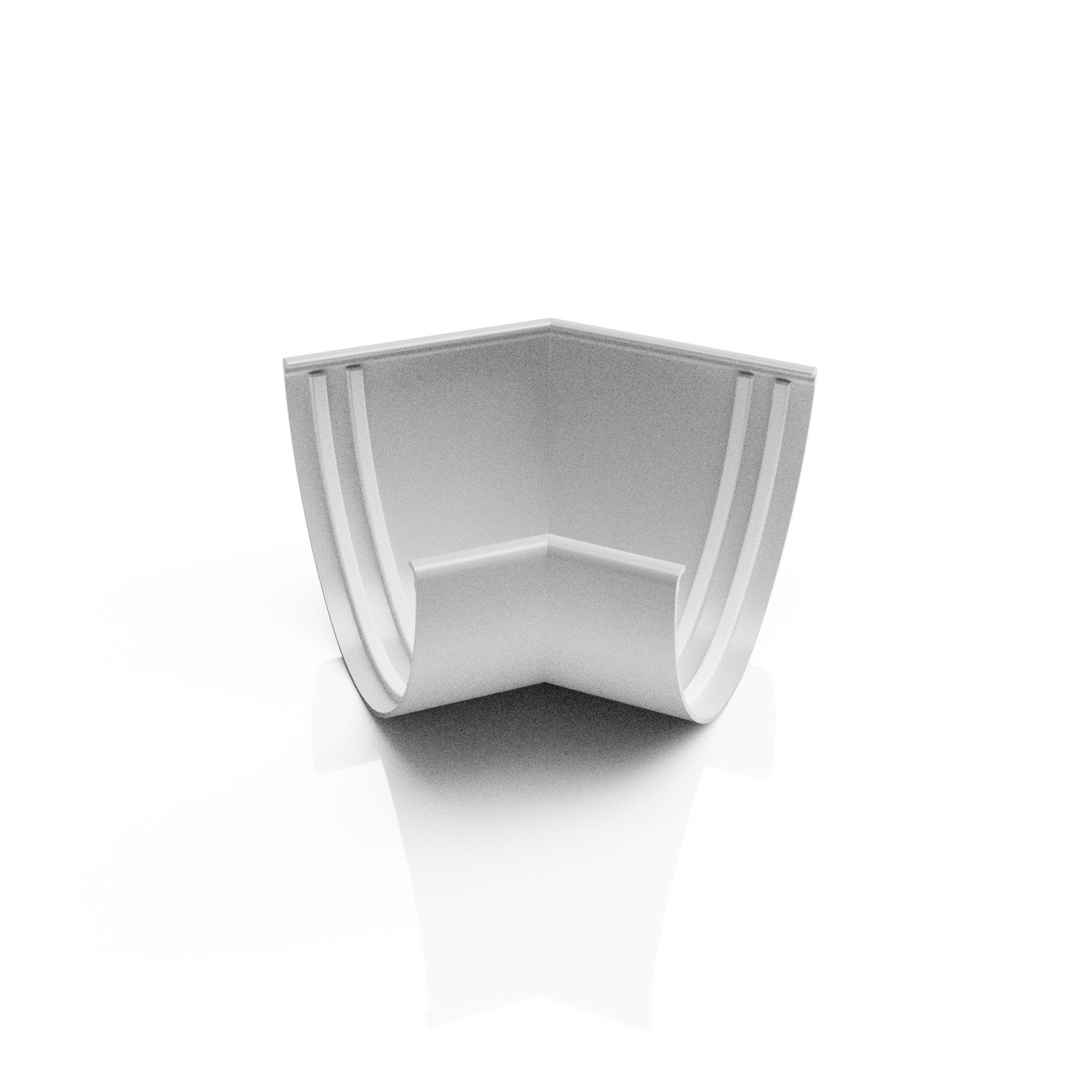 GD7 - DEEPFLOW GUTTER ANGLE 135 DEG - 130mm - Alugutter