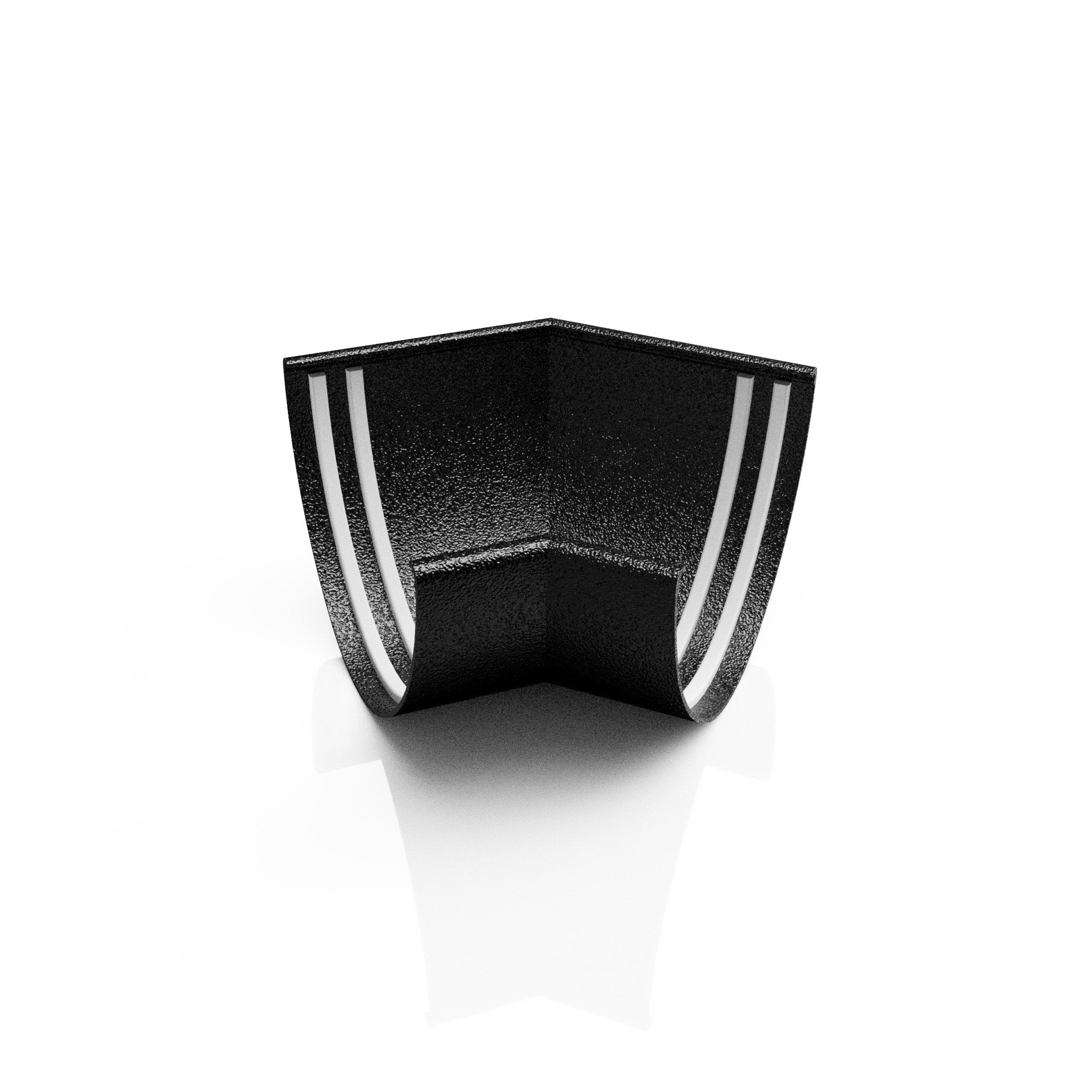 GD7 - DEEPFLOW GUTTER ANGLE 135 DEG - 130mm - Alugutter