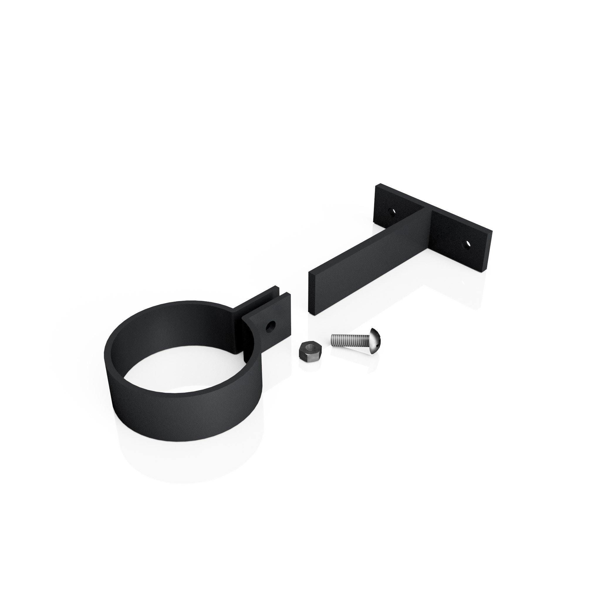 DF633 - ADJUSTABLE PIPE CLIP - 63mm DIA - Alugutter