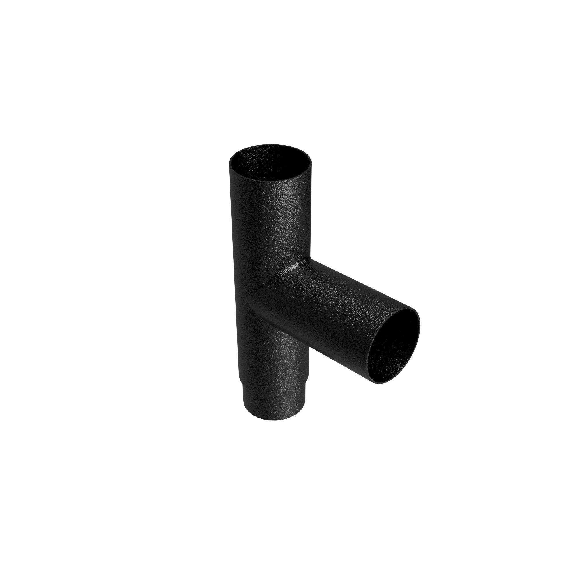 DF638 - FLUSH JOINT BRANCH - 92.5 DEG - 63mm DIA - Alugutter