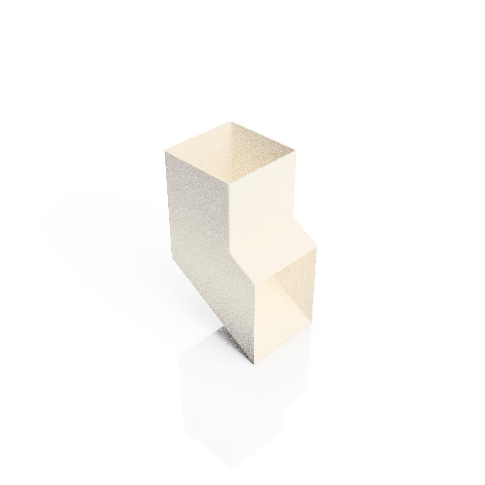 DF7211 - FLUSH JOINT SHOE - 72x72mm - Alugutter