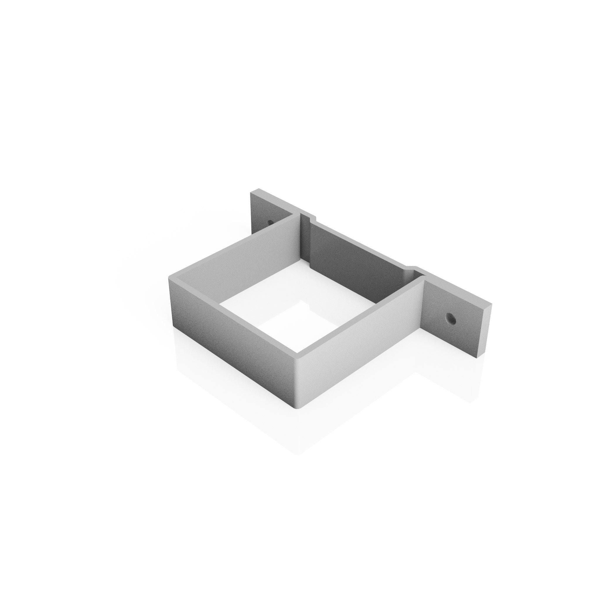 DF722 - DOWNPIPE CLIP - 72x72mm - Alugutter