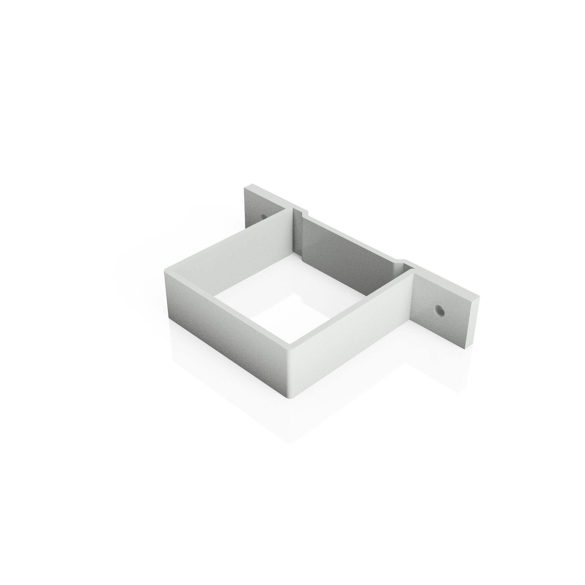 DF722 - DOWNPIPE CLIP - 72x72mm - Alugutter