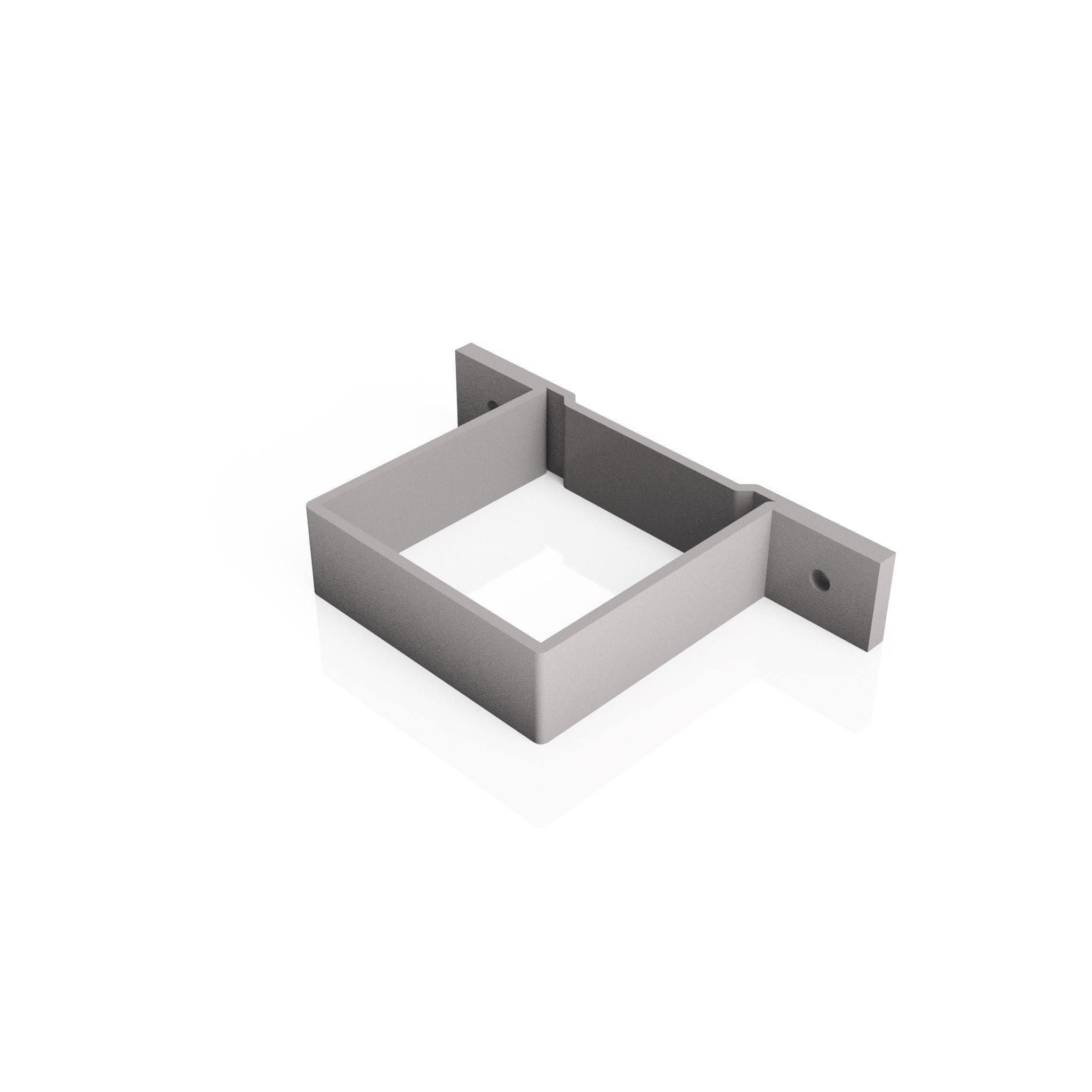 DF722 - DOWNPIPE CLIP - 72x72mm - Alugutter