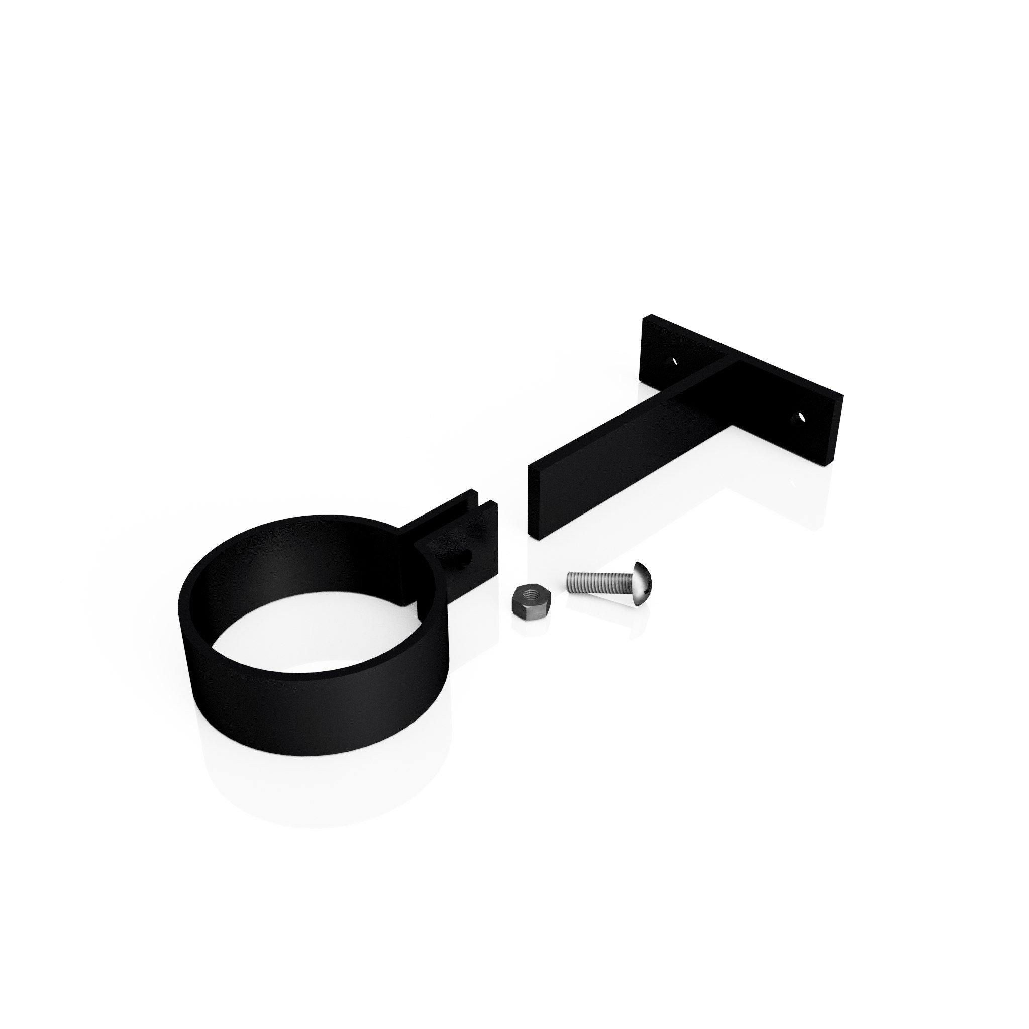 DF763 - ADJUSTABLE PIPE CLIP - 76mm DIA - Alugutter