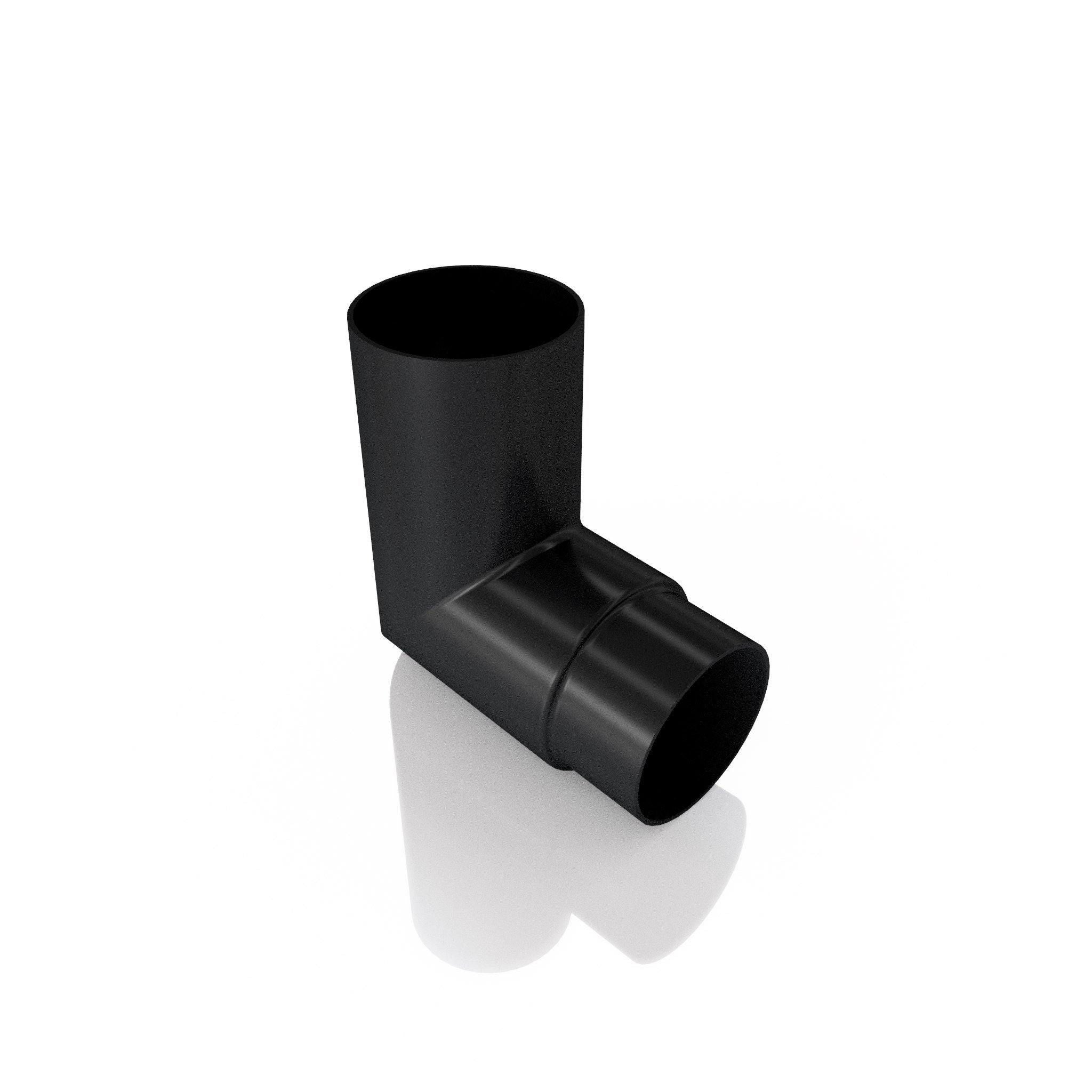 DF766 - FLUSH JOINT BEND - 92.5 DEG - 76mm DIA - Alugutter