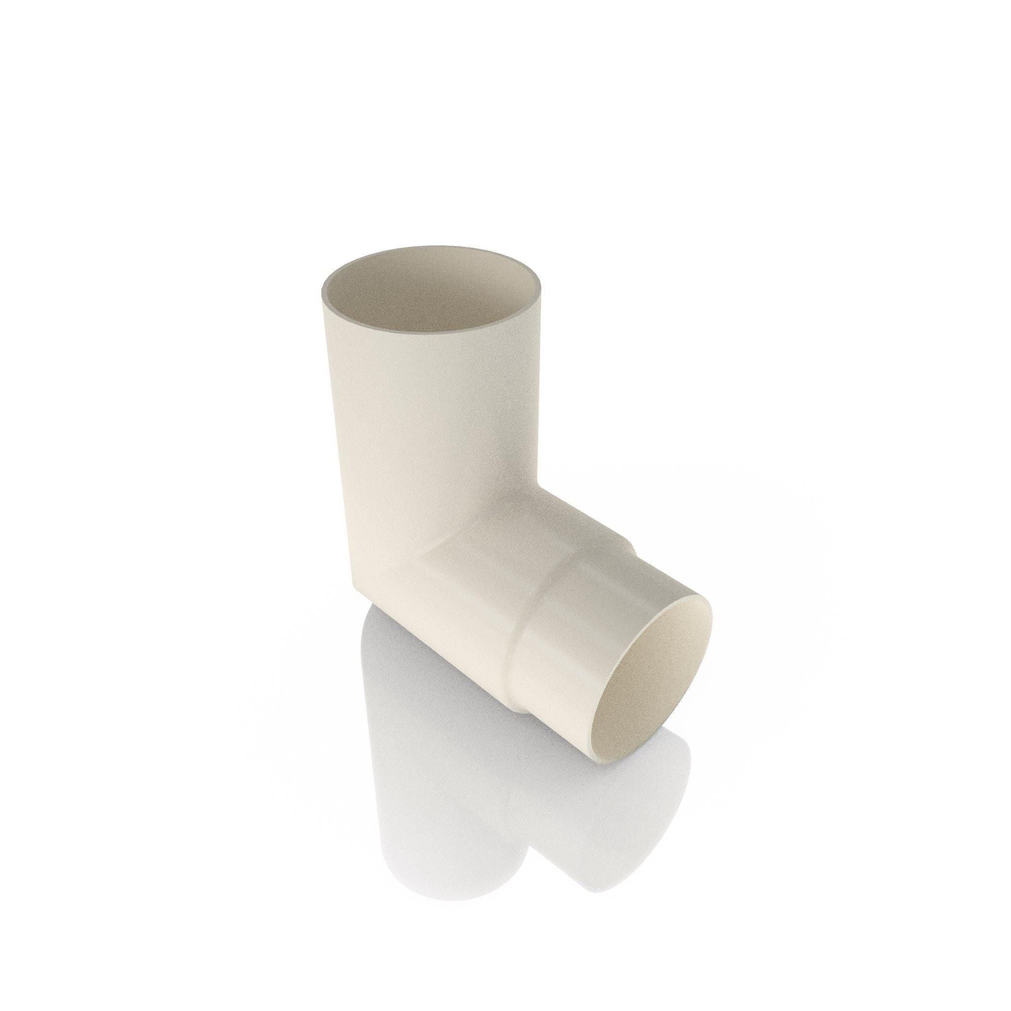 DF766 - FLUSH JOINT BEND - 92.5 DEG - 76mm DIA - Alugutter
