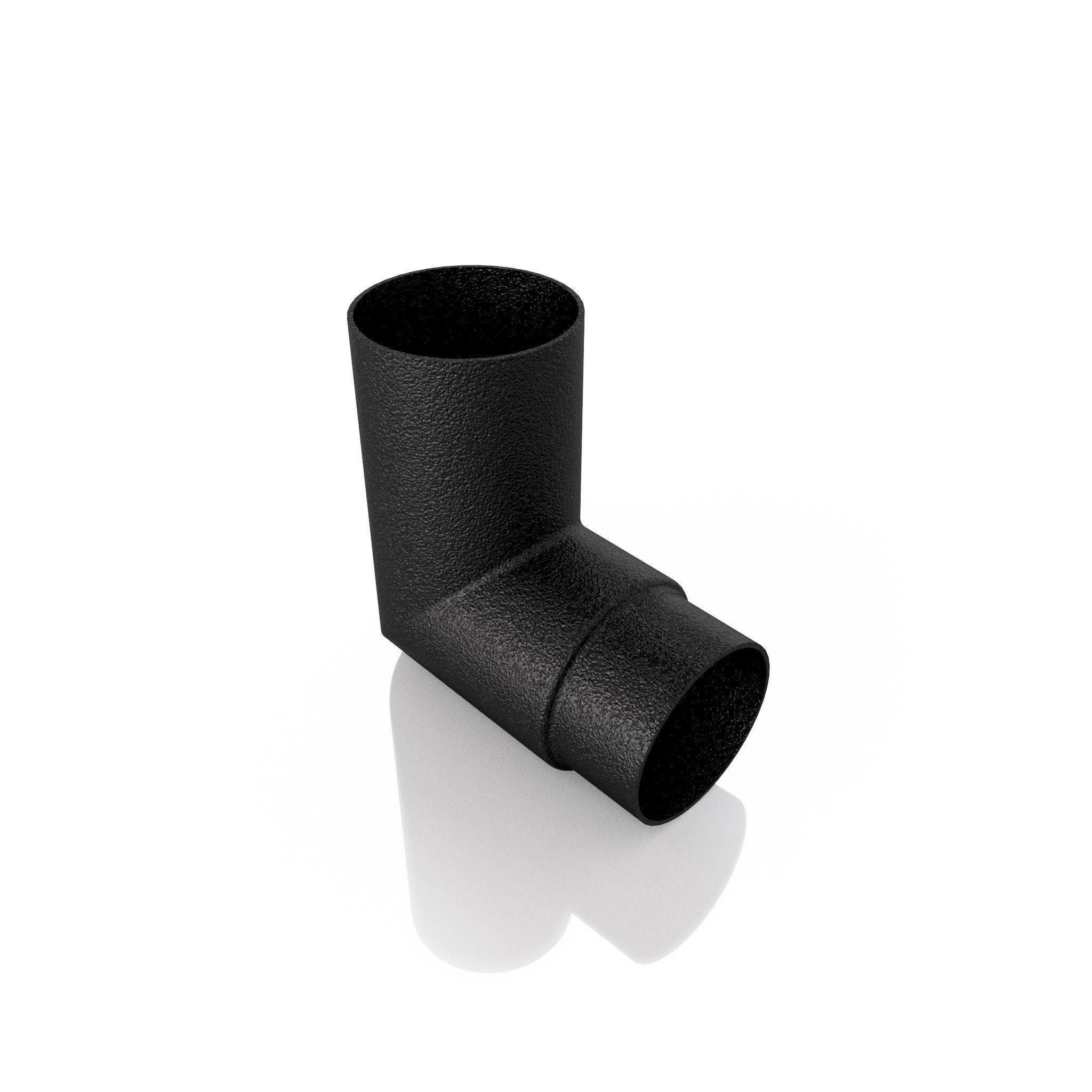 DF766 - FLUSH JOINT BEND - 92.5 DEG - 76mm DIA - Alugutter