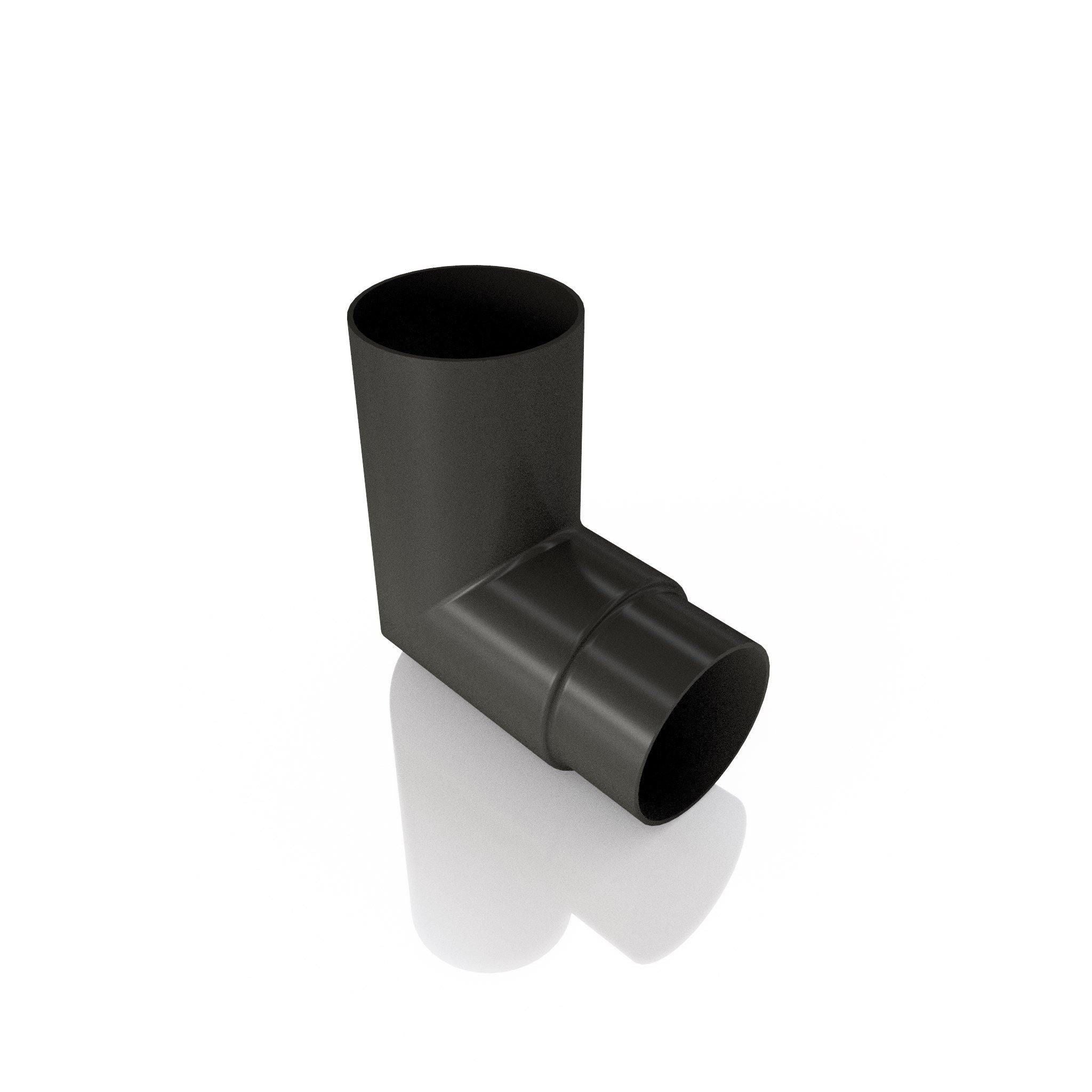 DF766 - FLUSH JOINT BEND - 92.5 DEG - 76mm DIA - Alugutter