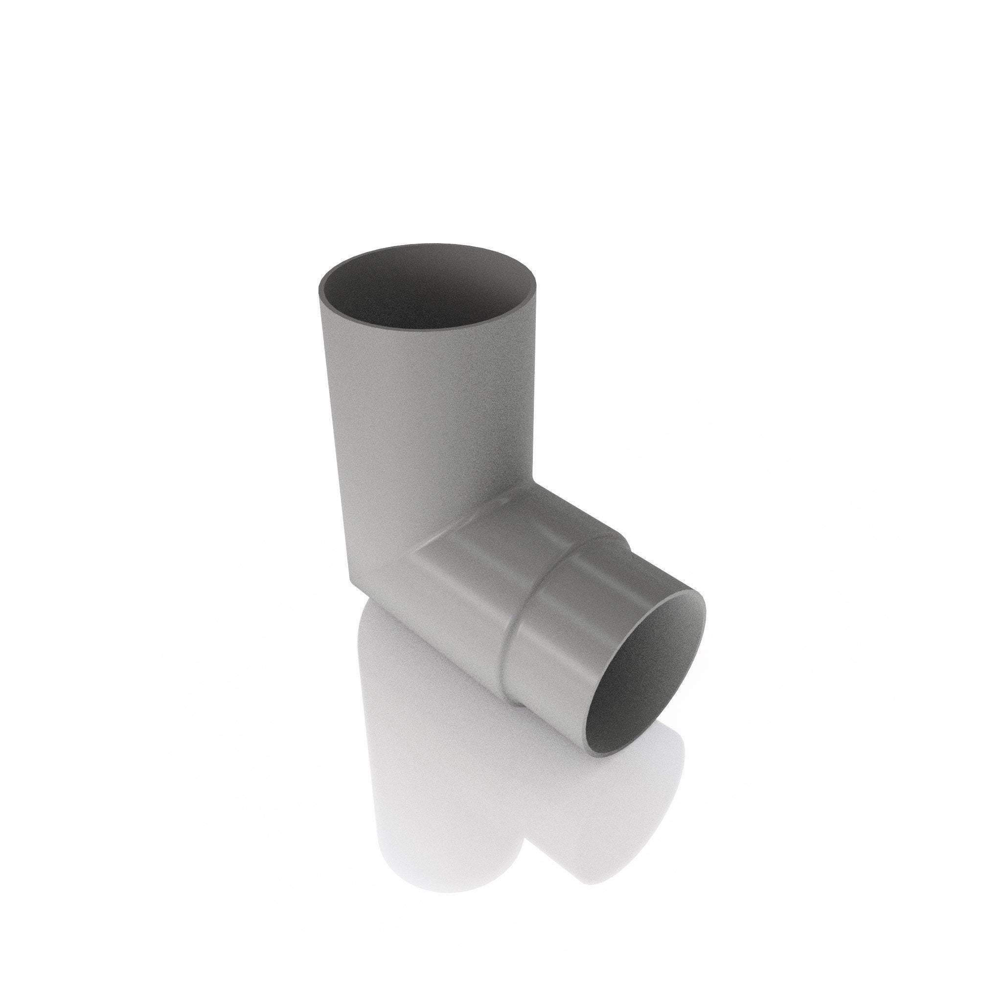 DF766 - FLUSH JOINT BEND - 92.5 DEG - 76mm DIA - Alugutter