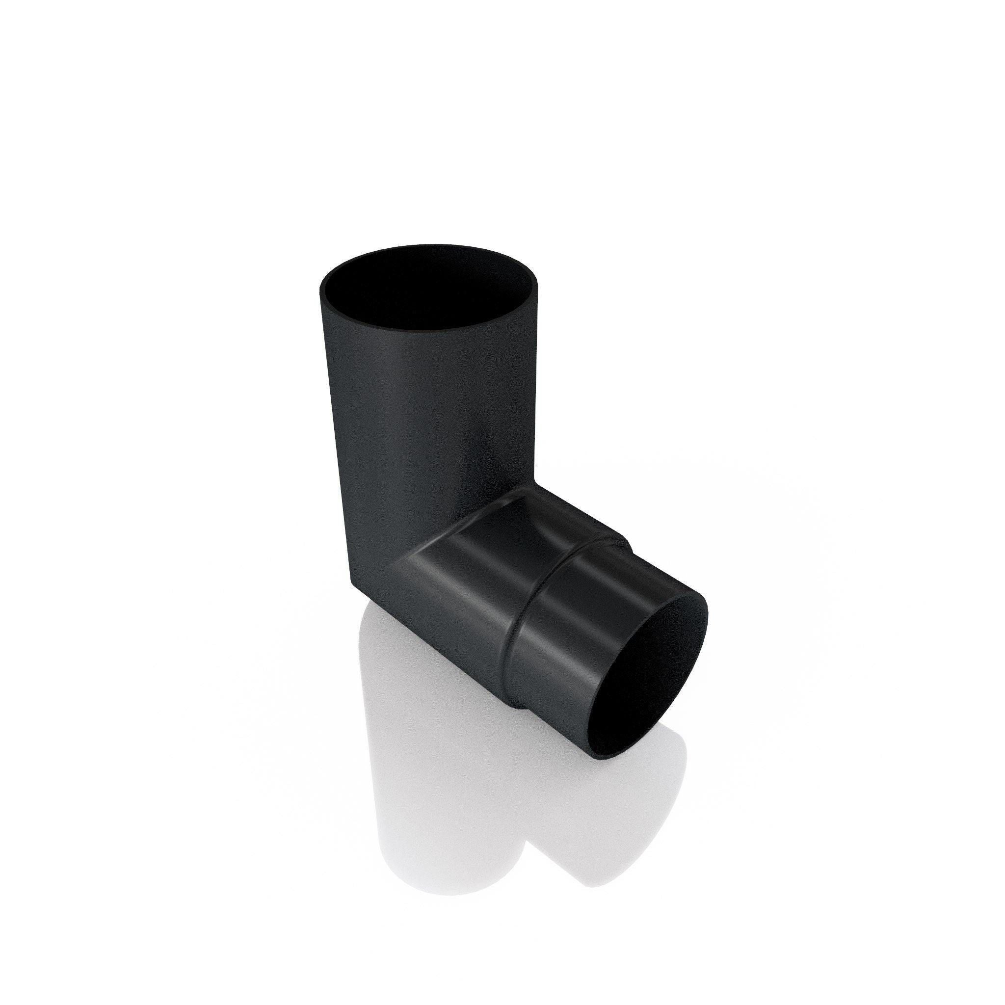 DF766 - FLUSH JOINT BEND - 92.5 DEG - 76mm DIA - Alugutter