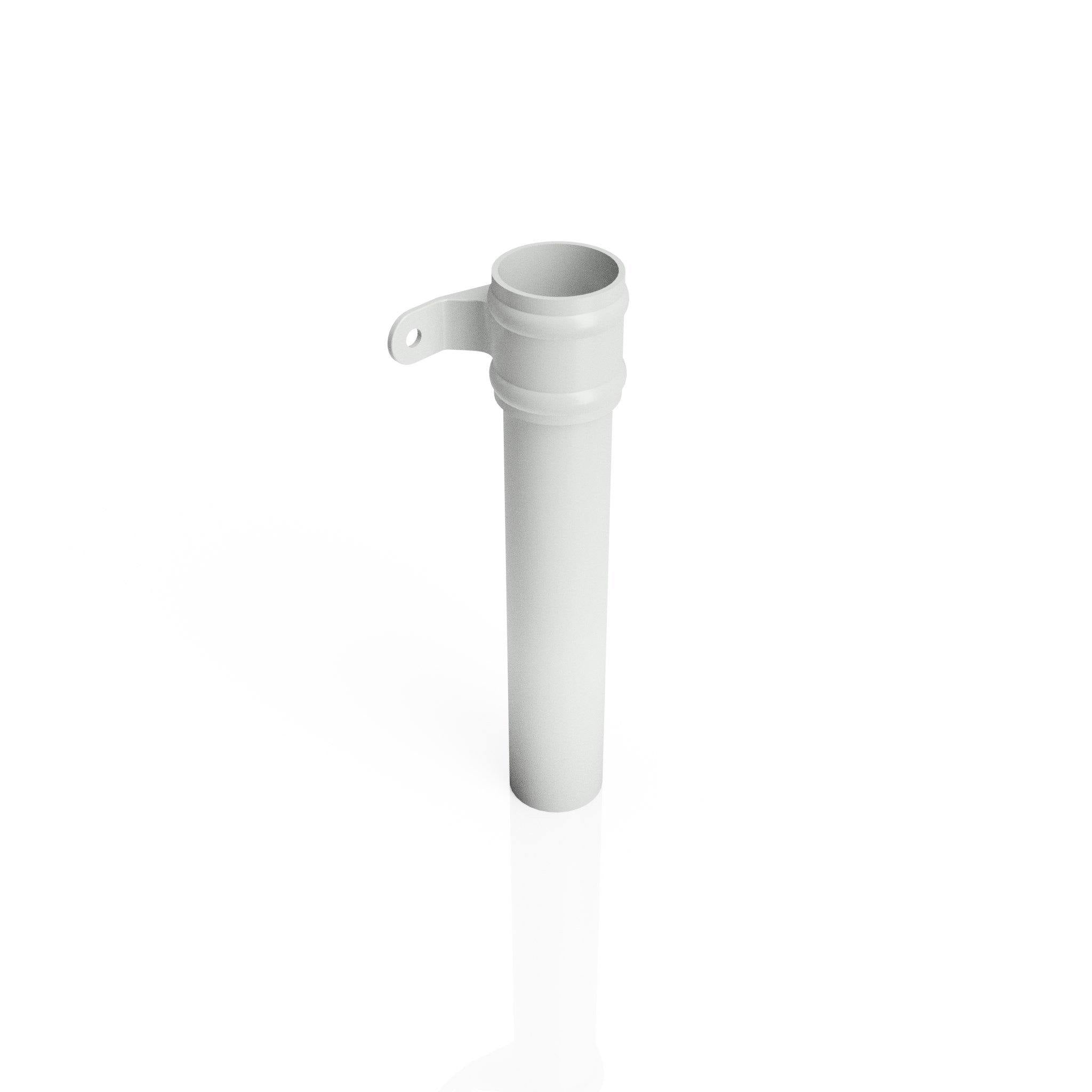 DT631 - TRADITIONAL DOWNPIPE LENGTH - (Eared Socket) 63mm DIA x 3m - Alugutter