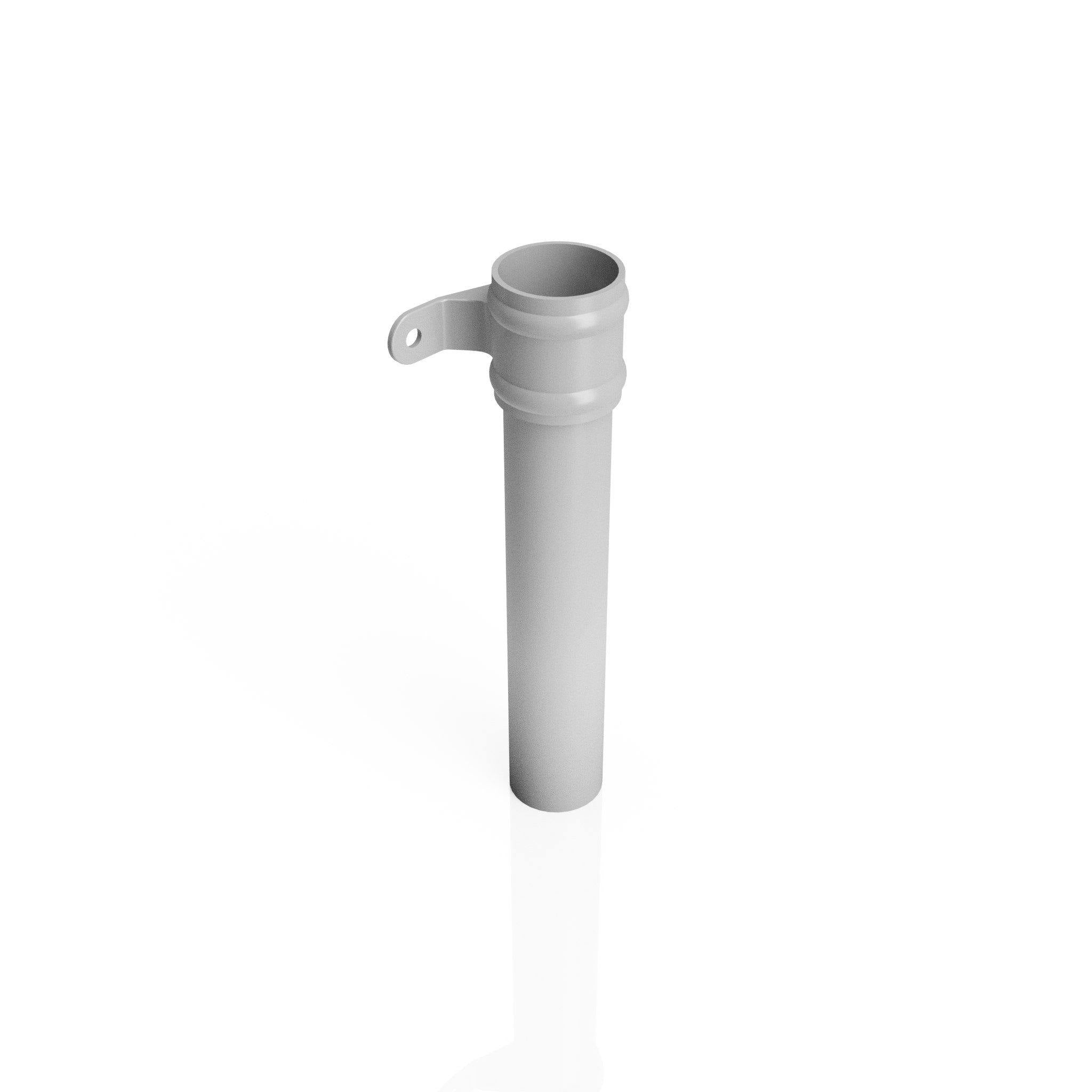 DT631 - TRADITIONAL DOWNPIPE LENGTH - (Eared Socket) 63mm DIA x 3m - Alugutter