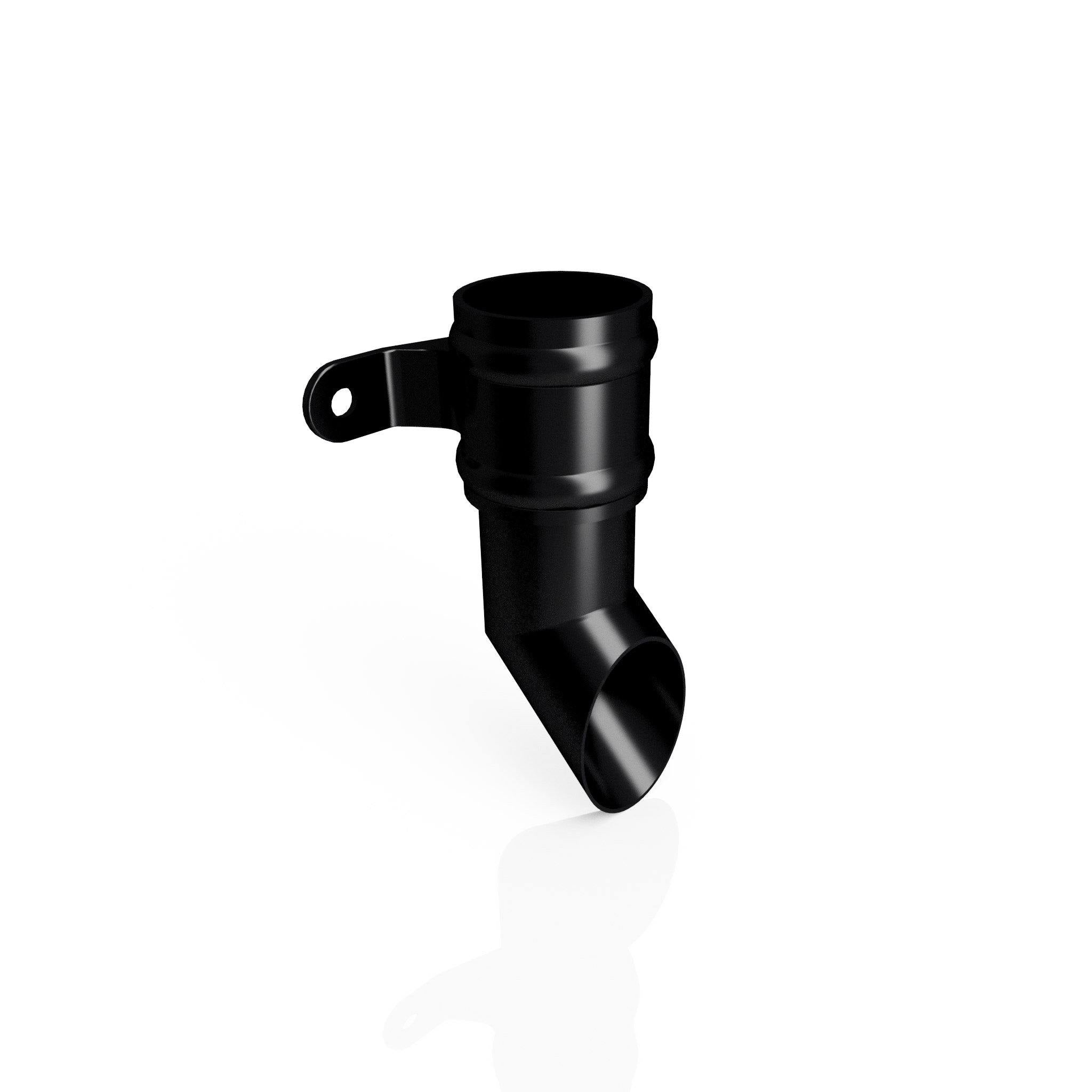 DT6311 - TRADITIONAL SHOE - 63mm DIA - Alugutter