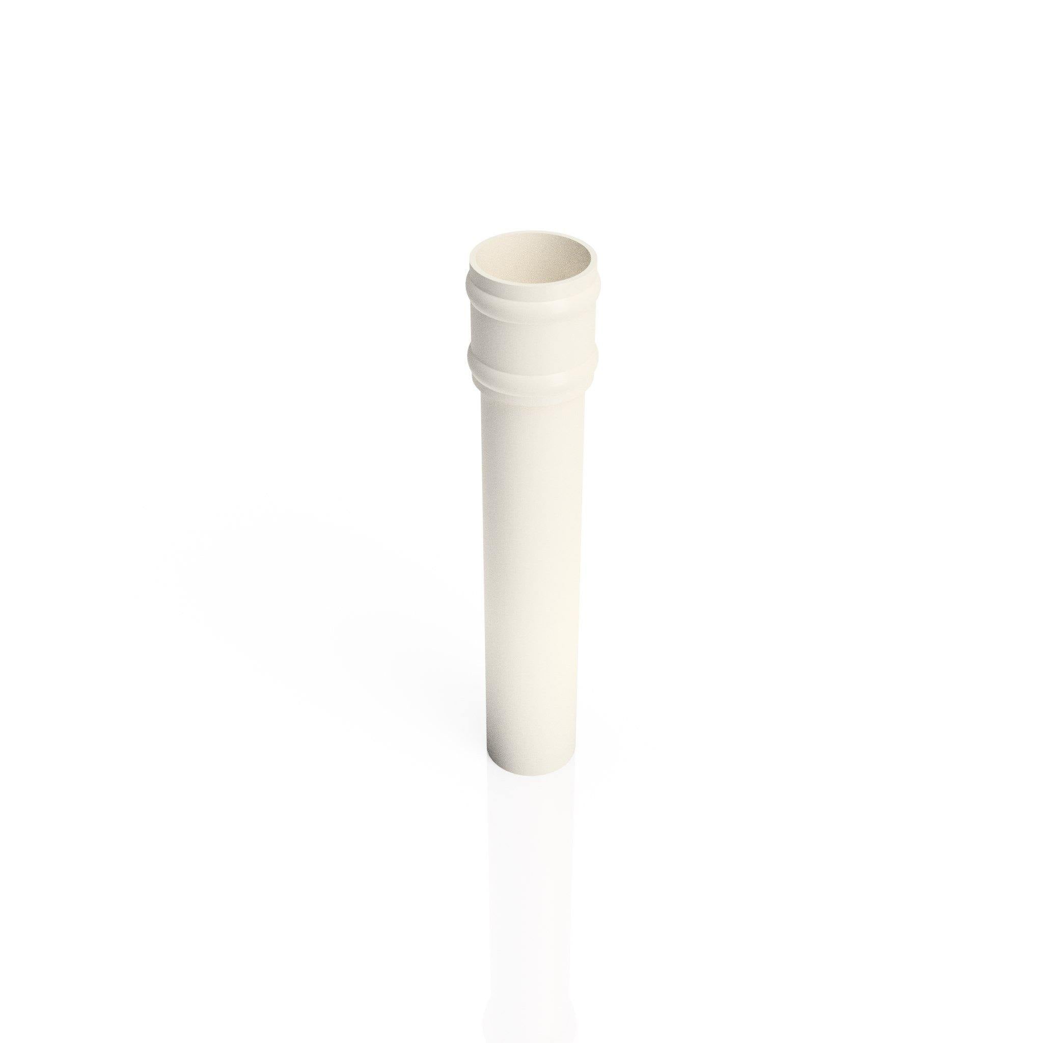 DT631NE - TRADITIONAL DOWNPIPE LENGTH - (Non Eared Socket) 63mm DIA x 3m - Alugutter