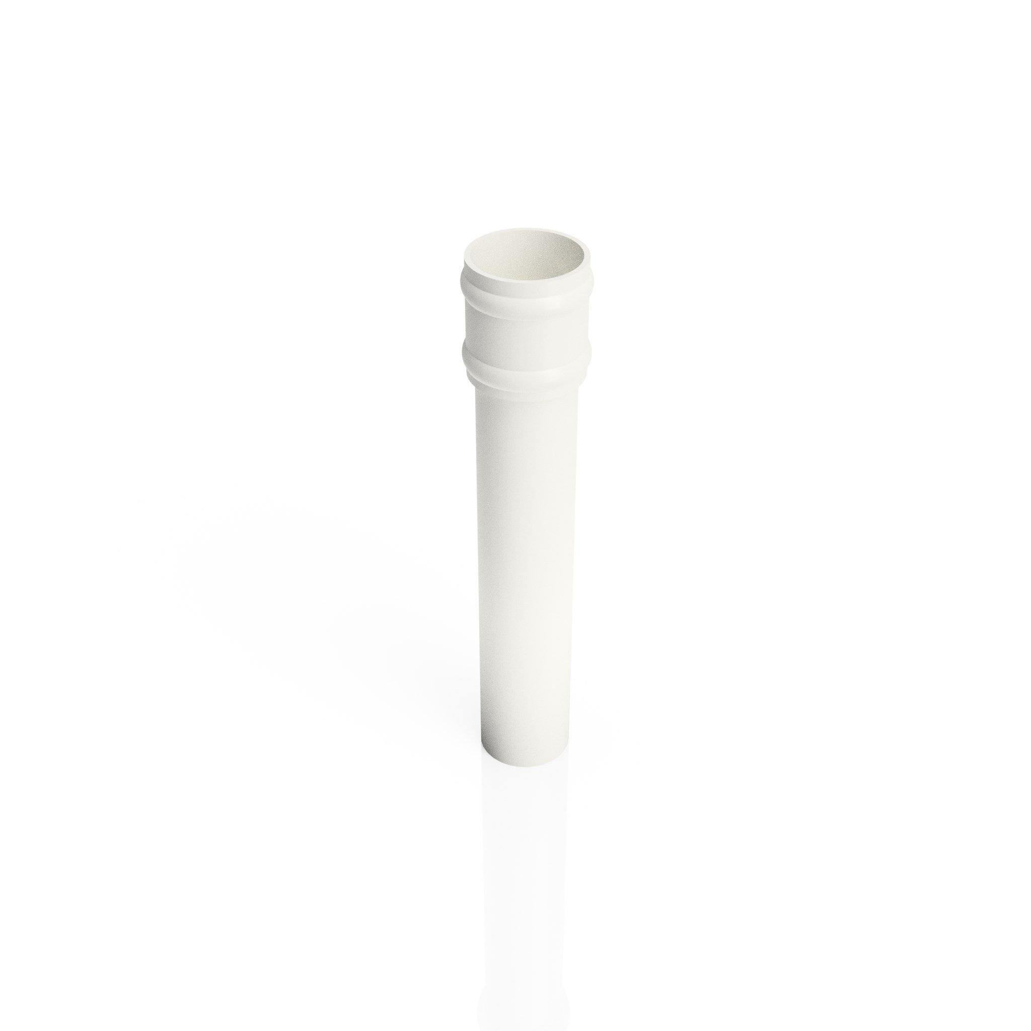 DT631NE - TRADITIONAL DOWNPIPE LENGTH - (Non Eared Socket) 63mm DIA x 3m - Alugutter