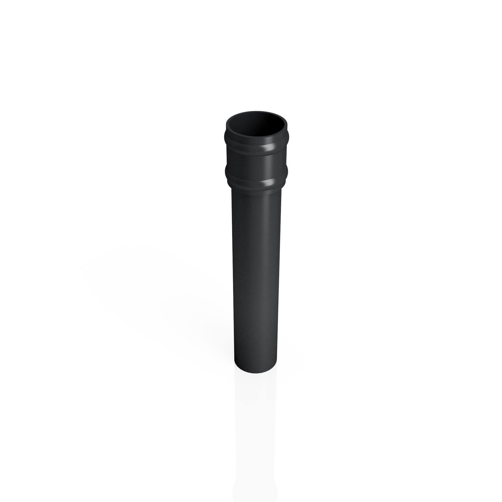 DT631NE - TRADITIONAL DOWNPIPE LENGTH - (Non Eared Socket) 63mm DIA x 3m - Alugutter