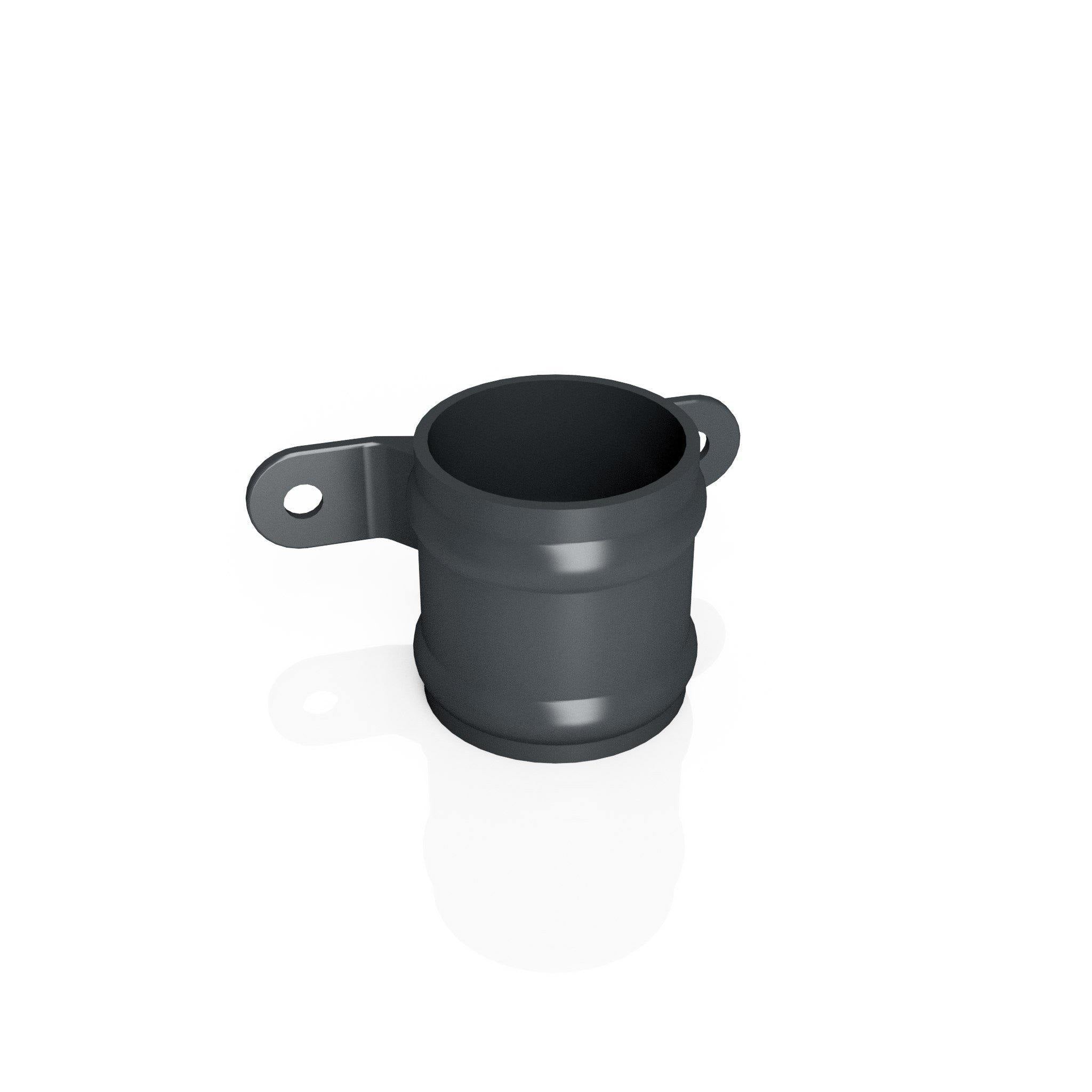 DT634 - TRADITIONAL SPARE SOCKET (Eared) - 63mm DIA - Alugutter