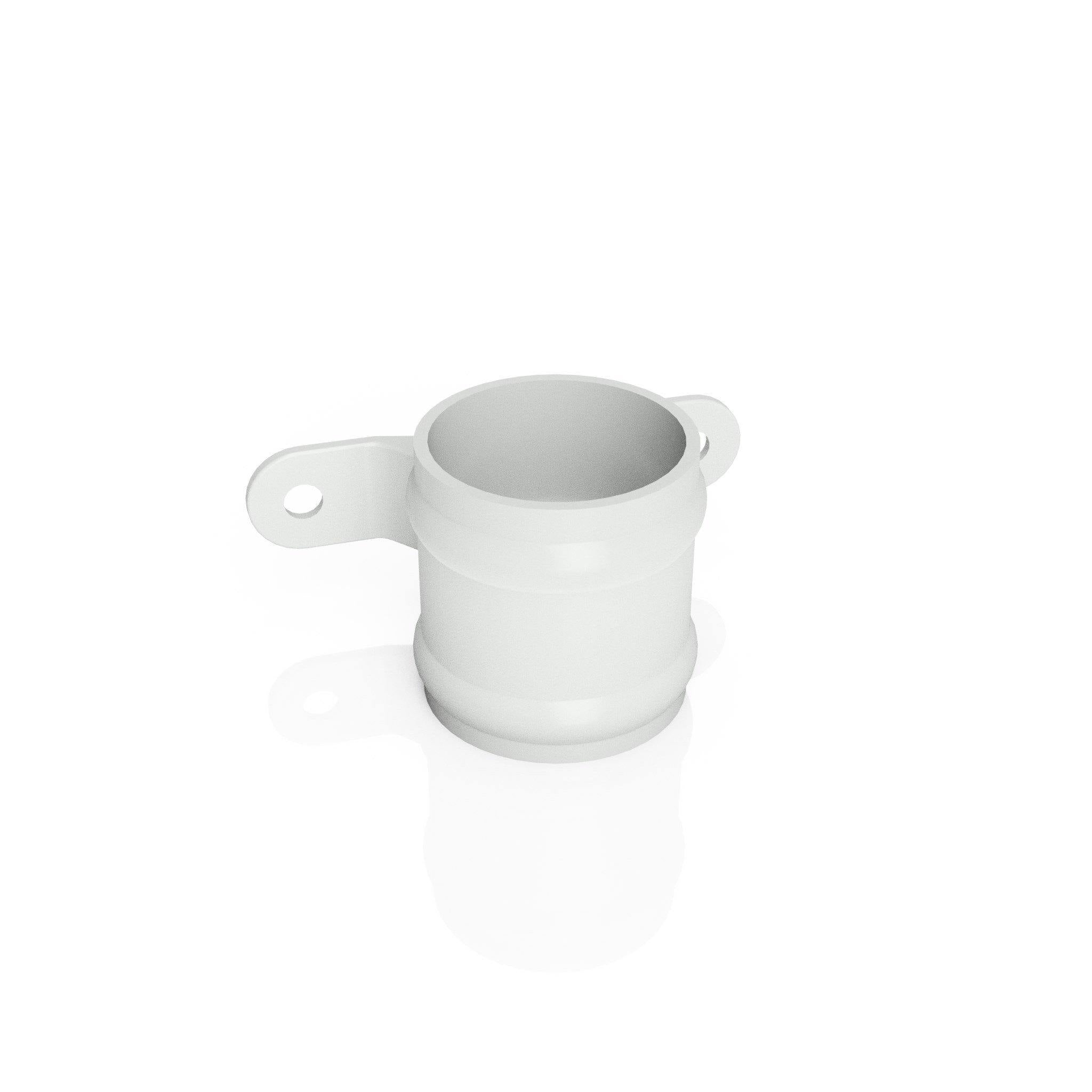 DT634 - TRADITIONAL SPARE SOCKET (Eared) - 63mm DIA - Alugutter