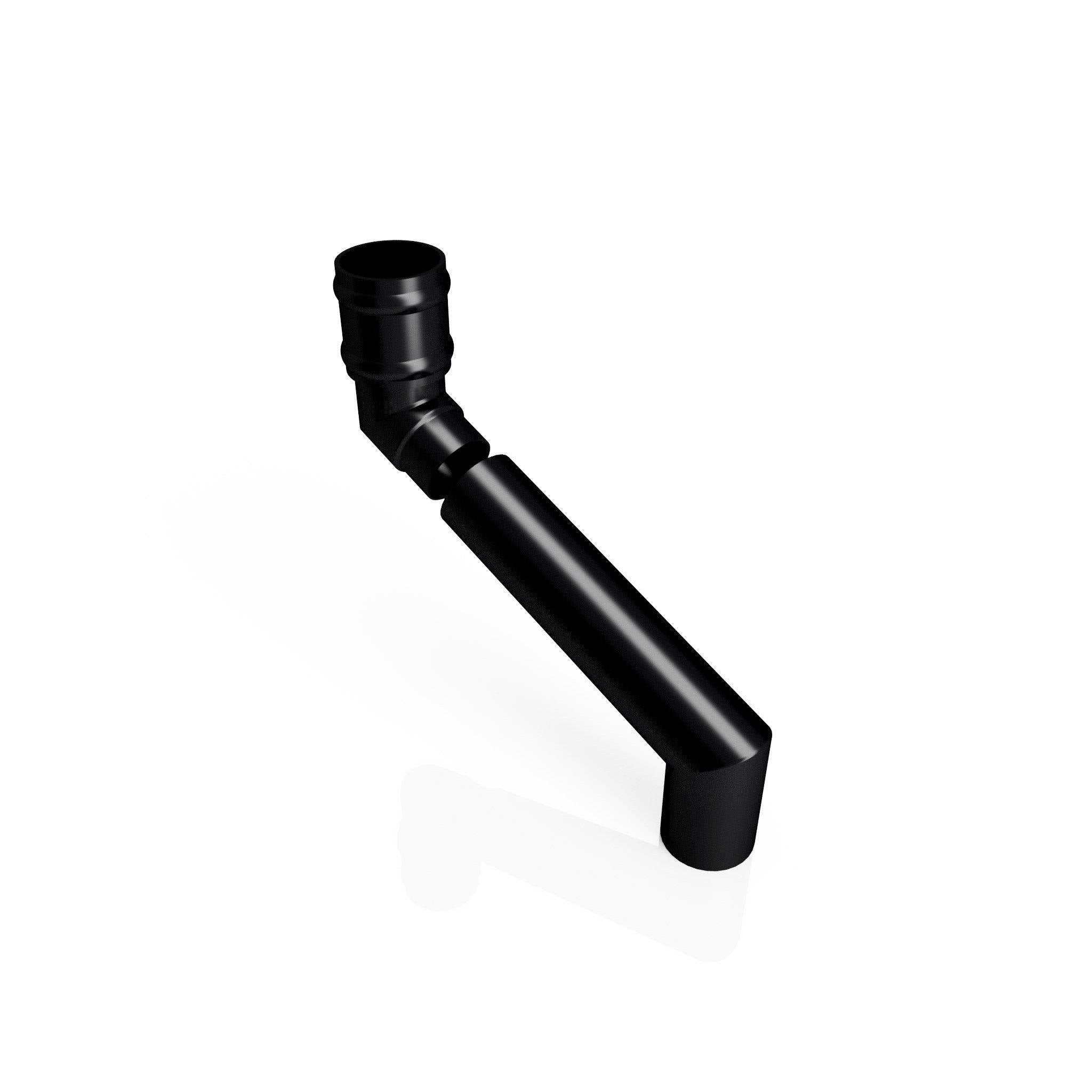 DT6352 - TRADITIONAL ADJUSTABLE SWANNECK - 80-250mm PROJ - 63mm DIA - Alugutter