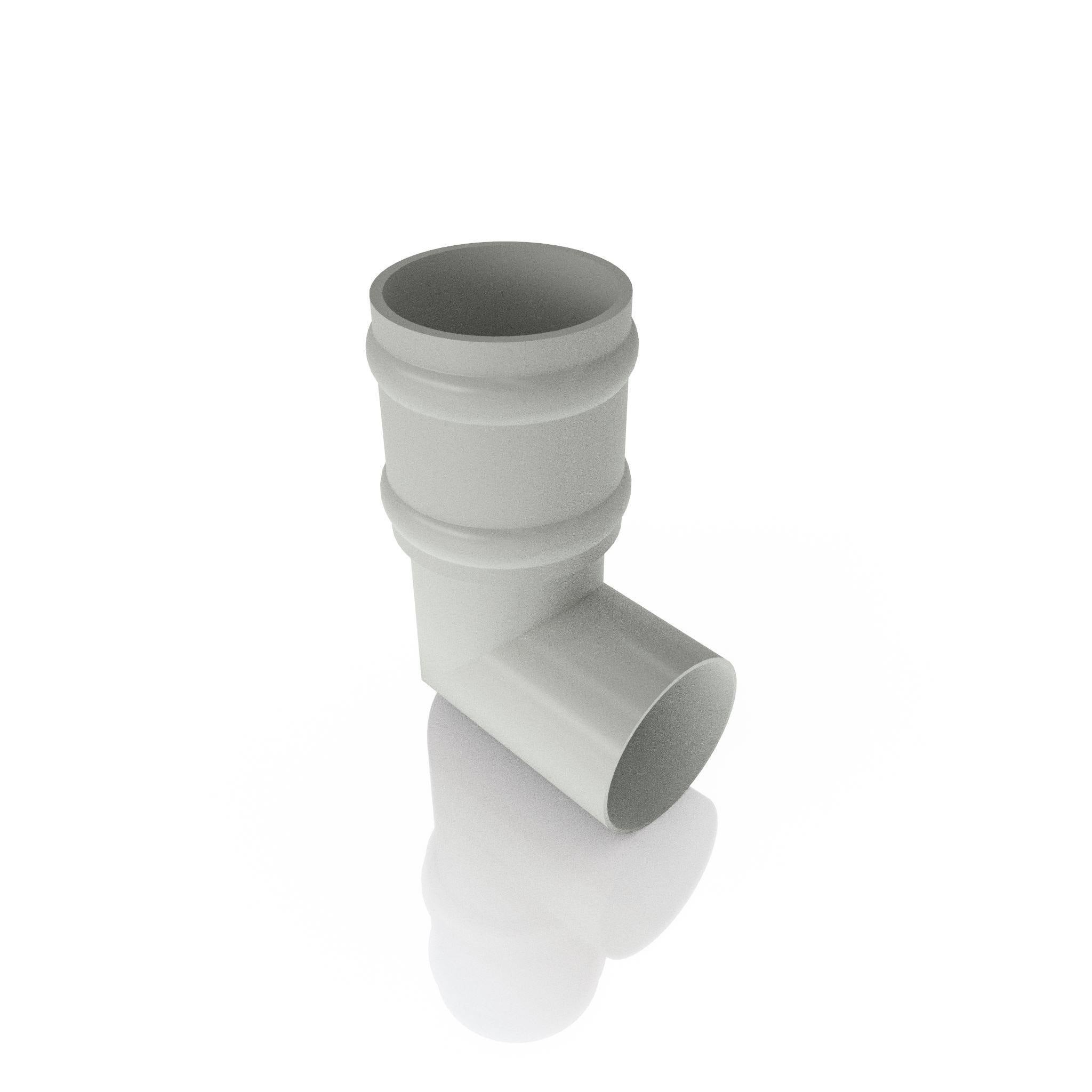 DT636 - TRADITIONAL BEND - 92.5 DEG - 63mm DIA - Alugutter