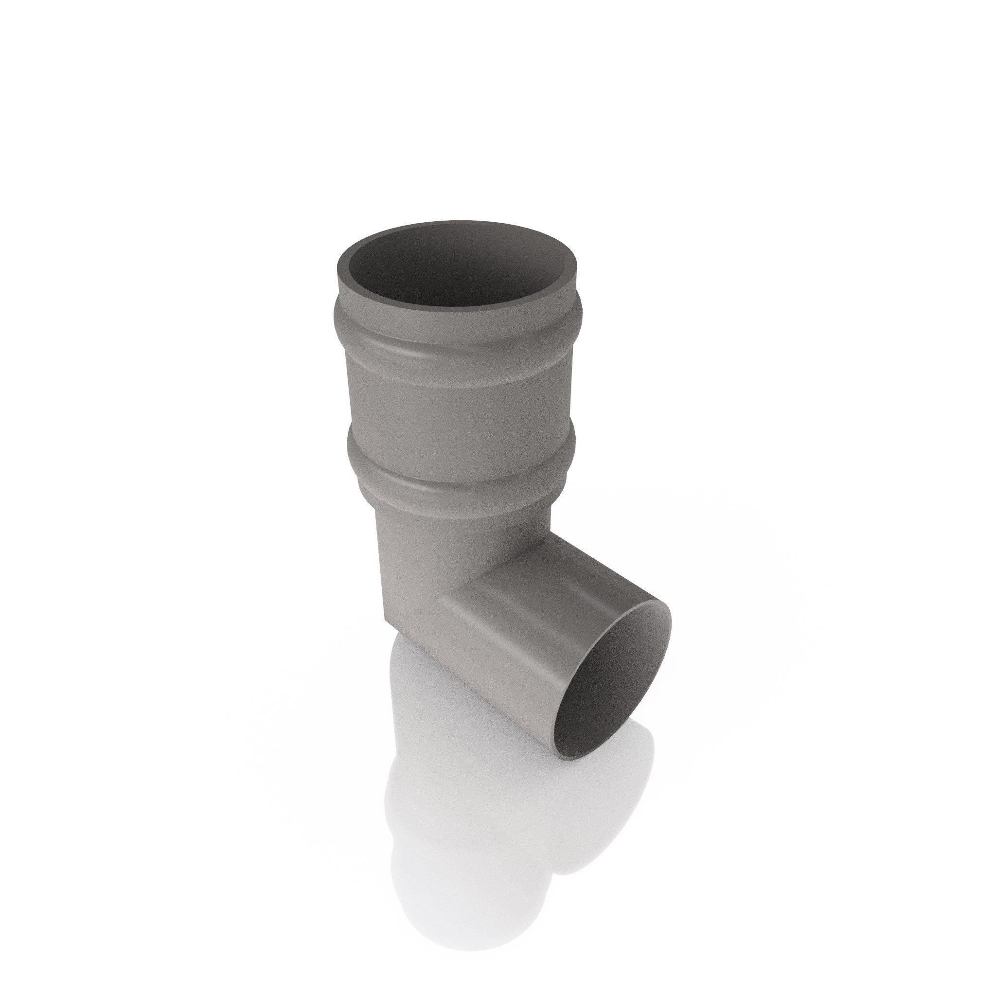 DT636 - TRADITIONAL BEND - 92.5 DEG - 63mm DIA - Alugutter