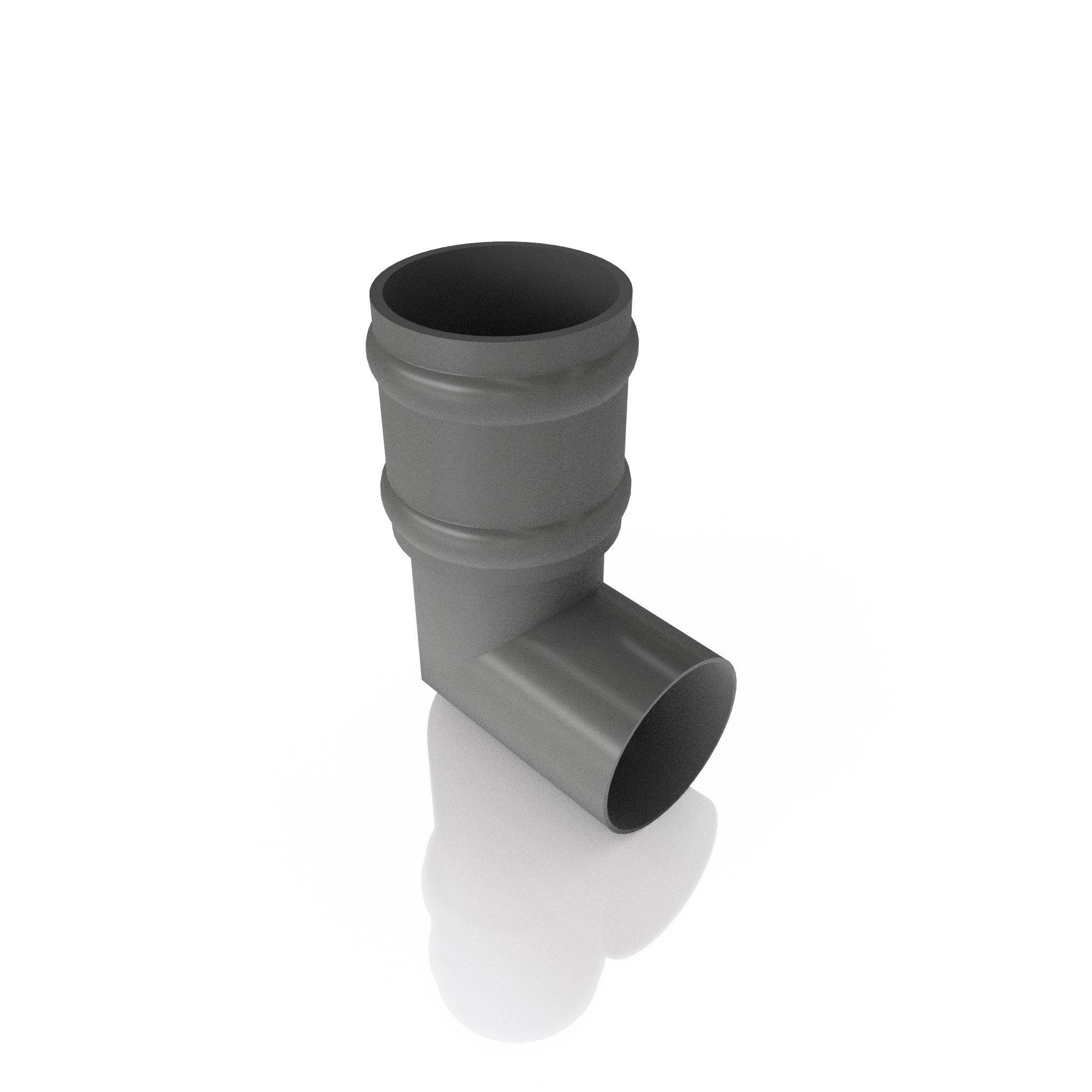 DT636 - TRADITIONAL BEND - 92.5 DEG - 63mm DIA - Alugutter