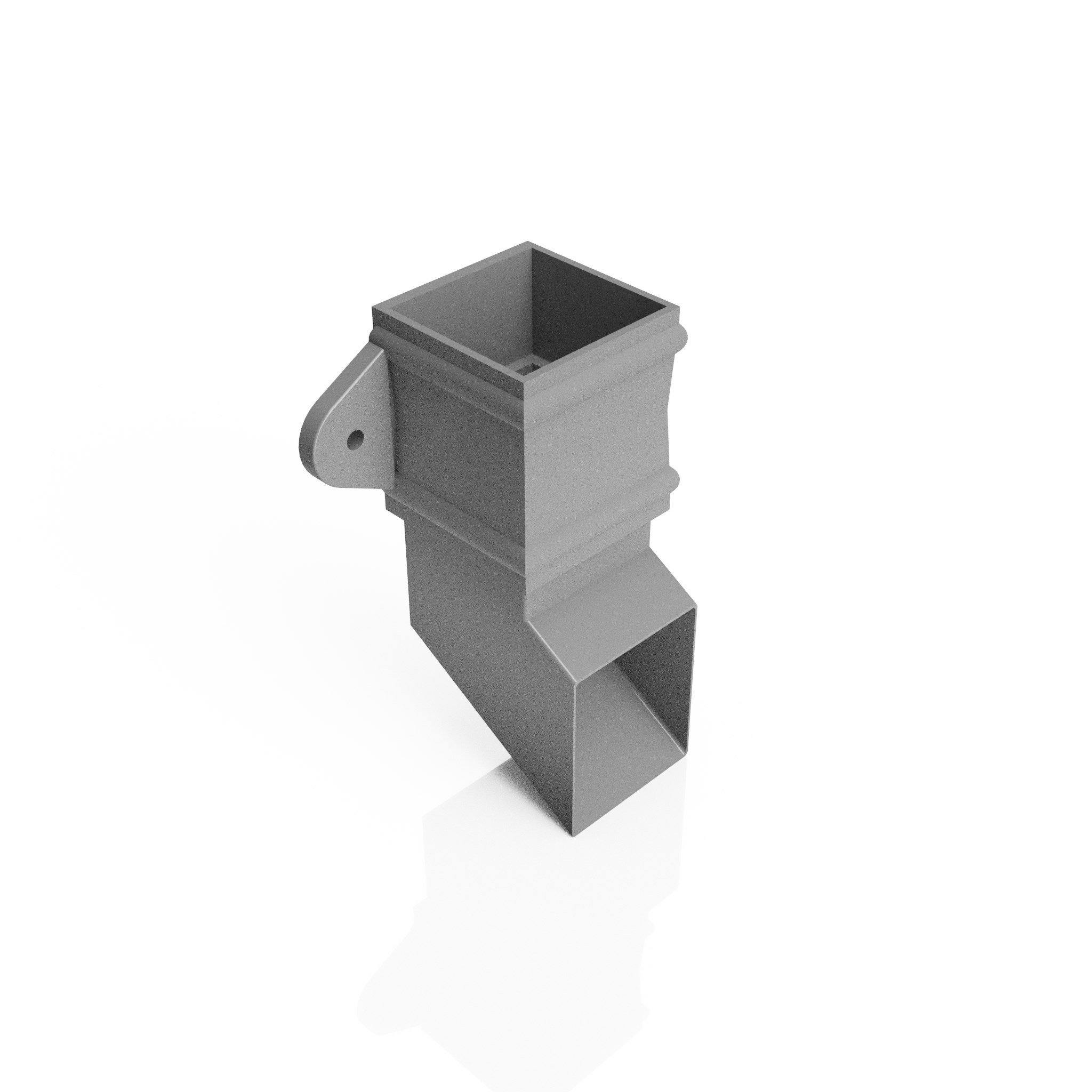 DT7211 - TRADITIONAL SHOE - 72x72mm - Alugutter