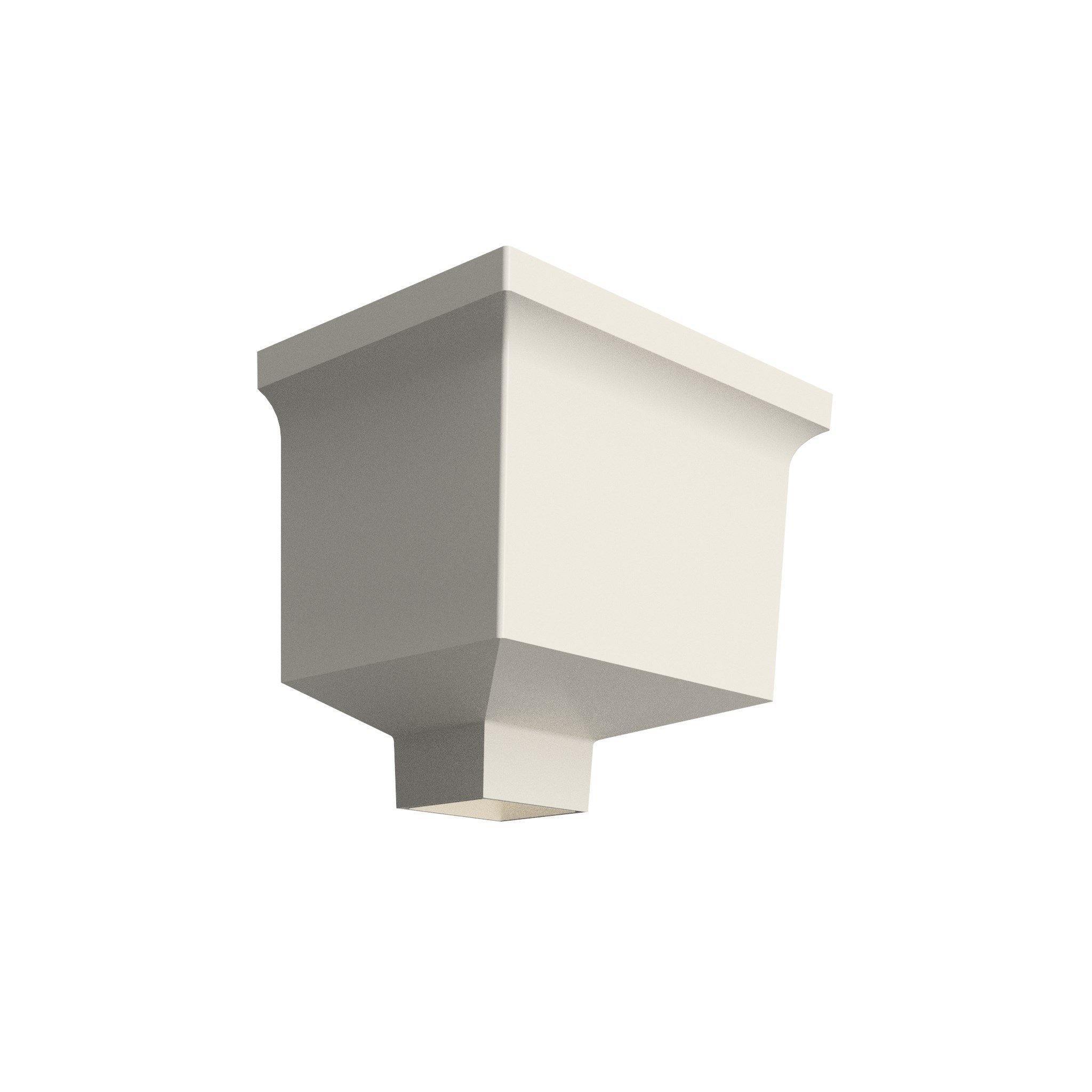 DT7212 - HOPPER HEAD 255mm(w) x 175mm(d) x 175mm(h) - 72x72mm - Alugutter