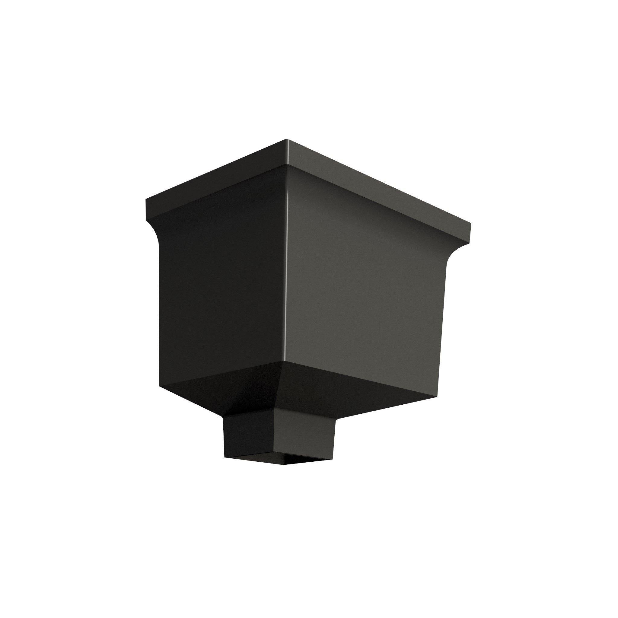 DT7212 - HOPPER HEAD 255mm(w) x 175mm(d) x 175mm(h) - 72x72mm - Alugutter