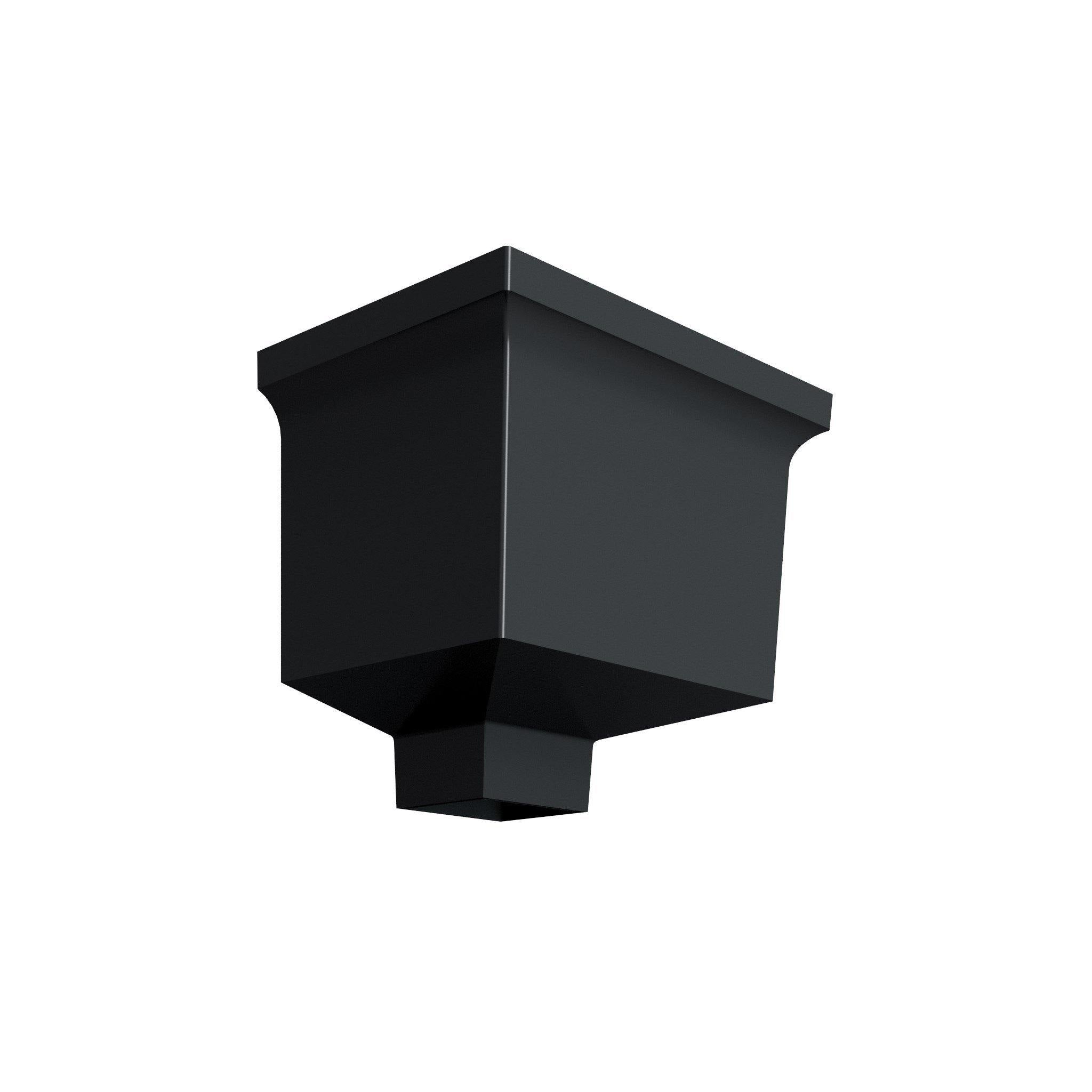 DT7212 - HOPPER HEAD 255mm(w) x 175mm(d) x 175mm(h) - 72x72mm - Alugutter