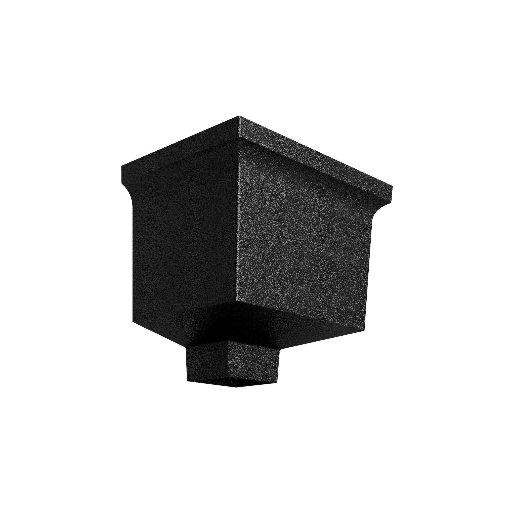 DT7212 - HOPPER HEAD 255mm(w) x 175mm(d) x 175mm(h) - 72x72mm - Alugutter