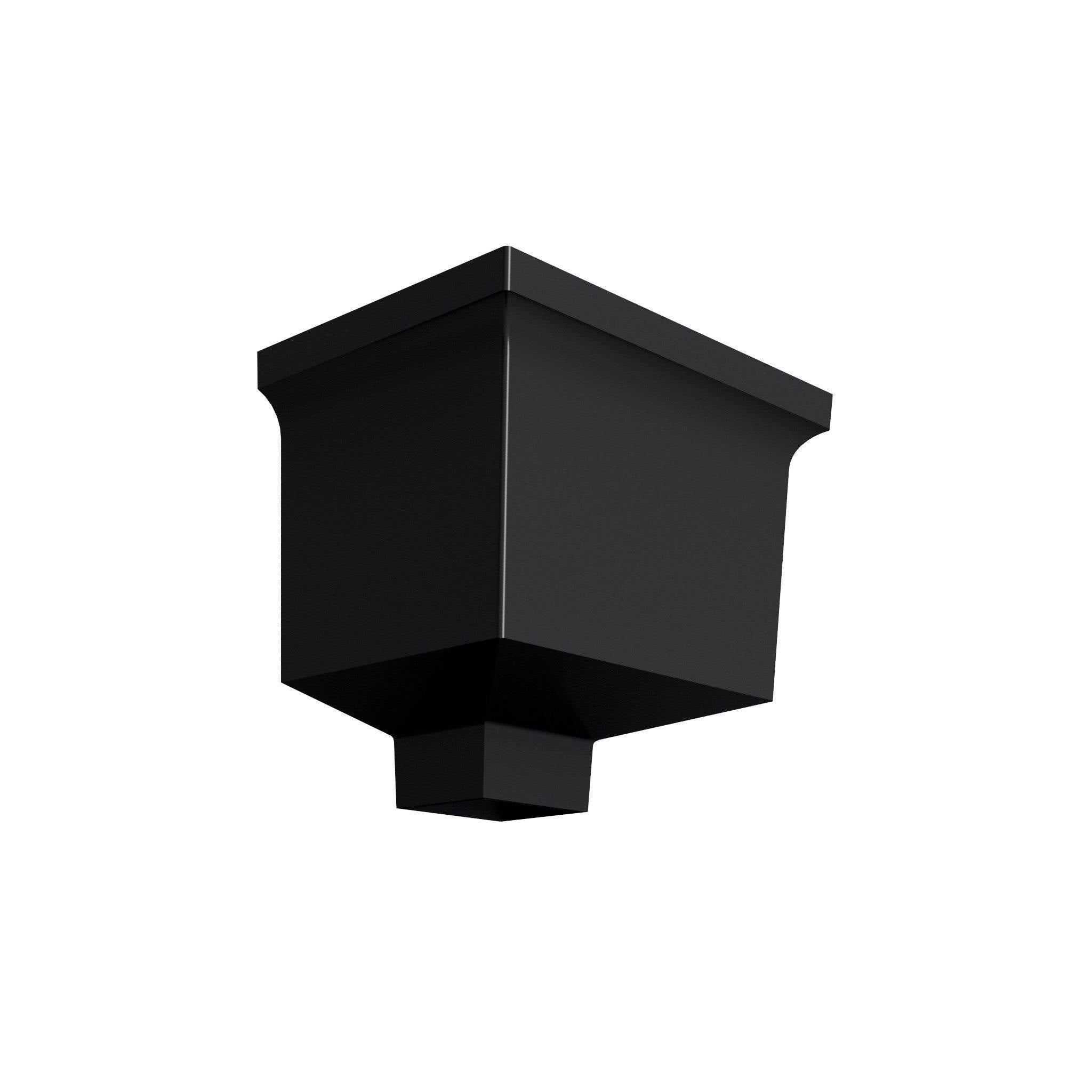 DT7212 - HOPPER HEAD 255mm(w) x 175mm(d) x 175mm(h) - 72x72mm - Alugutter