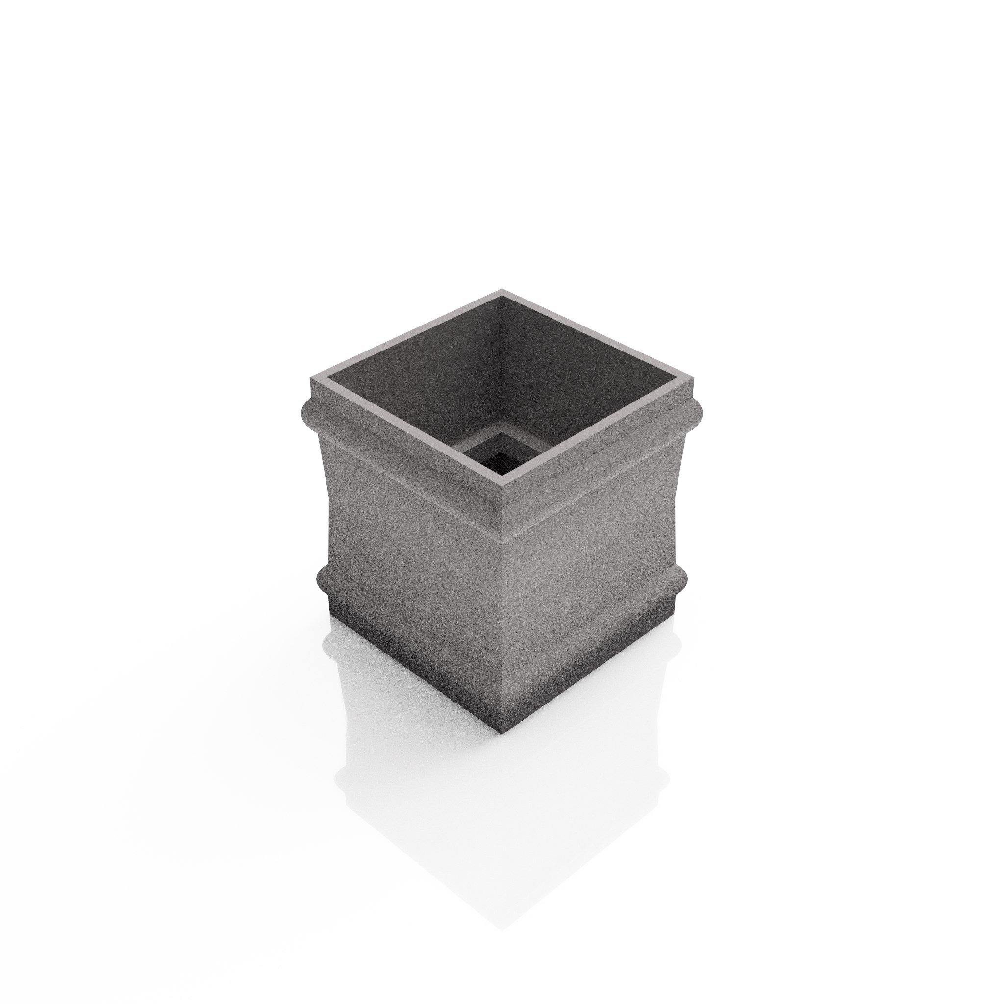 DT724NE - TRADITIONAL SPARE SOCKET (Non Eared) - 72x72mm - Alugutter